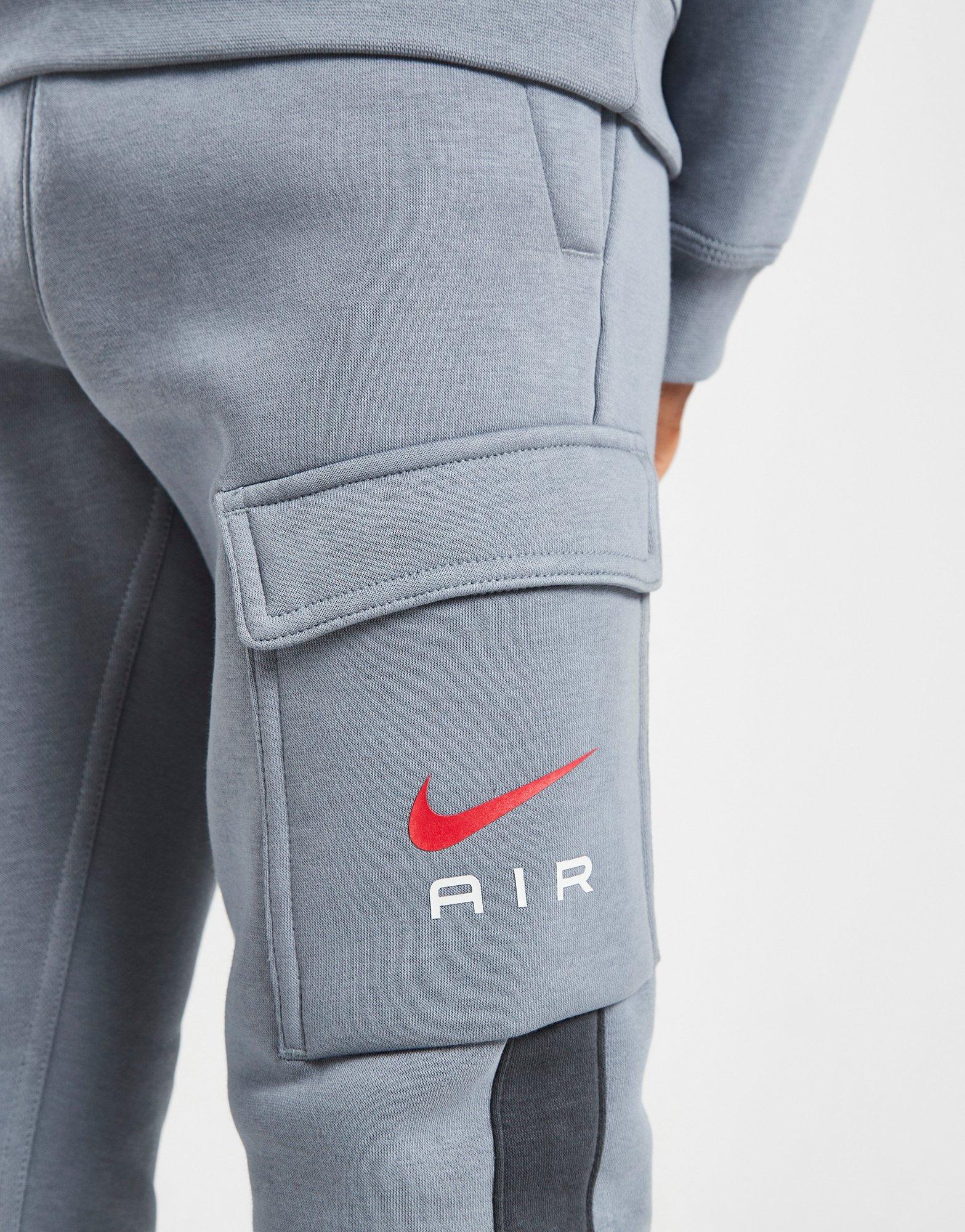 Nike Air Swoosh Fleece Cargo Joggers Junior