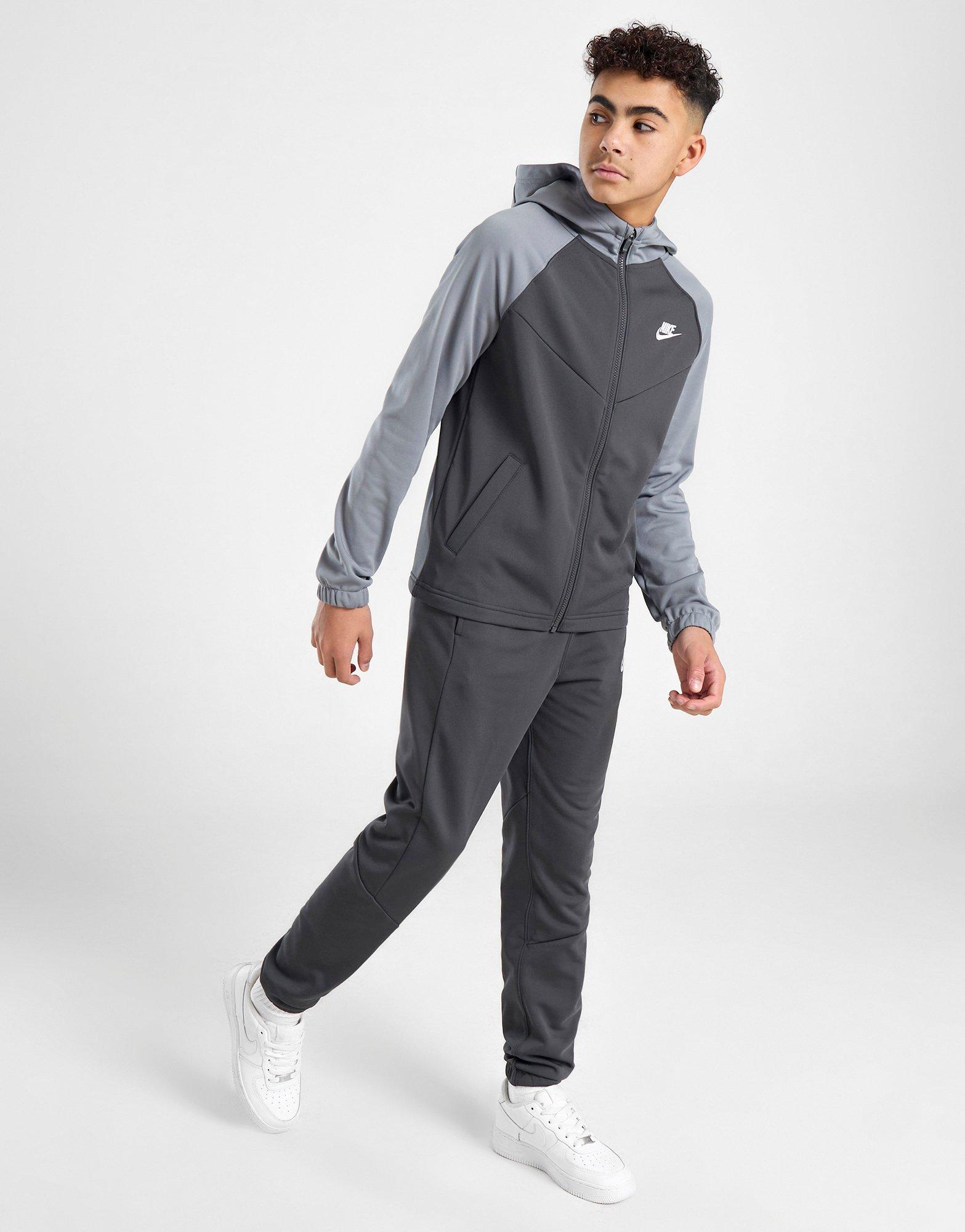 Jd grey sale nike tracksuit