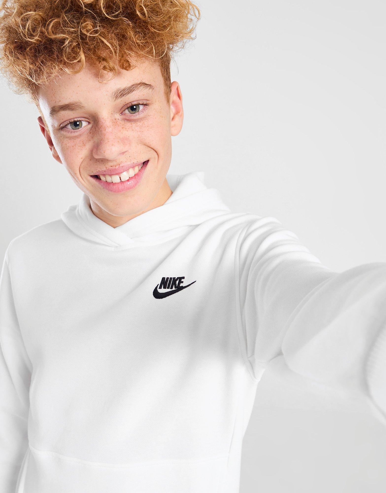 Nike jdi club hoodie clearance white