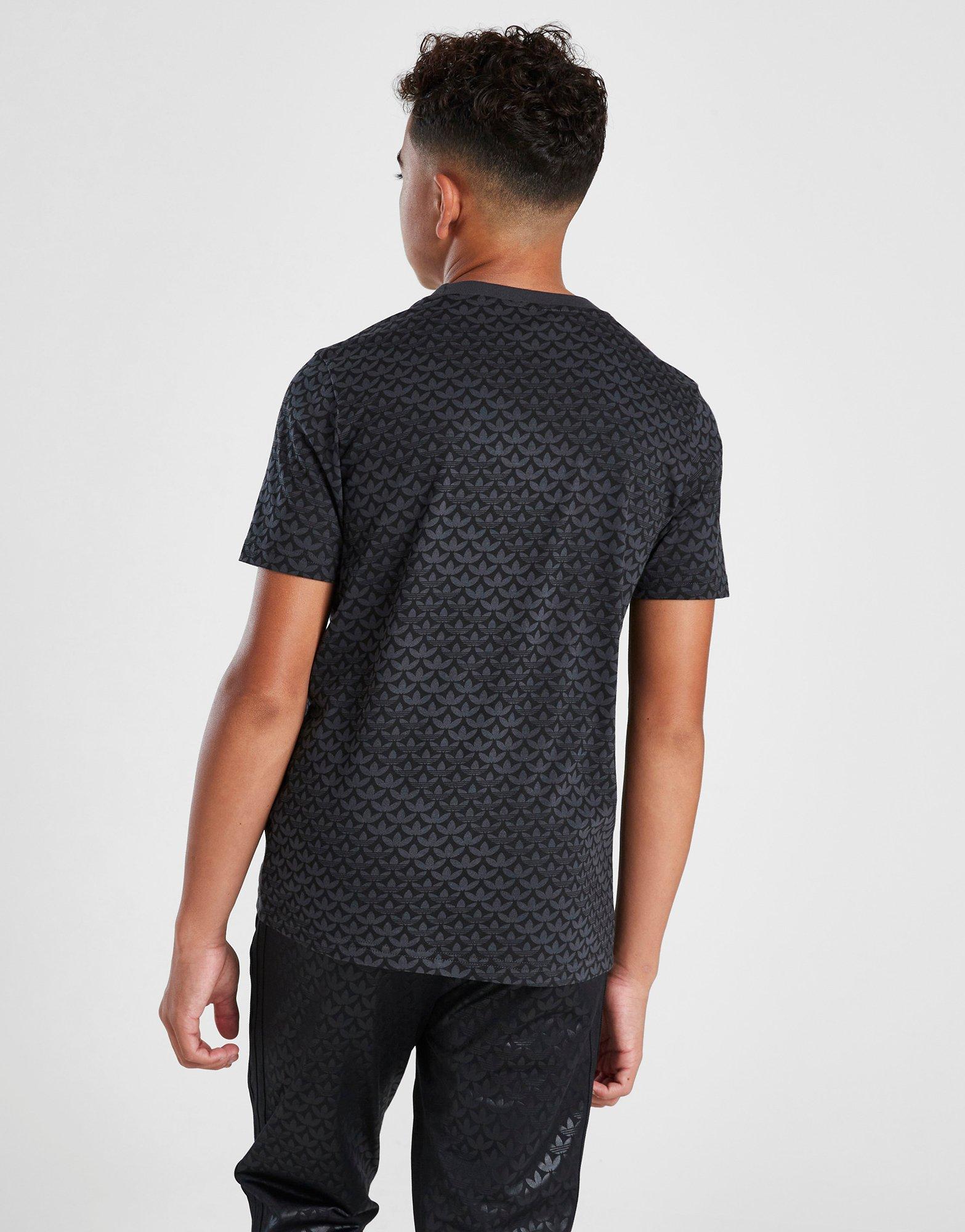 adidas Originals All Over Print Trefoil T-Shirt Junior