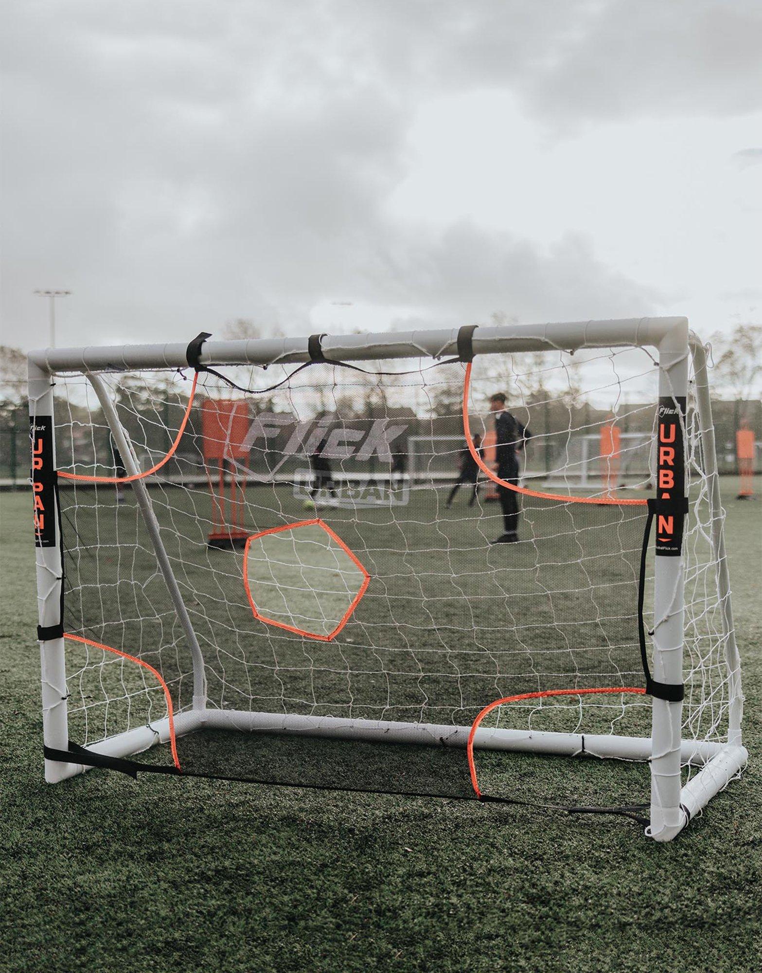 Black Football Flick Target Sheet 8' x 6' JD Sports UK
