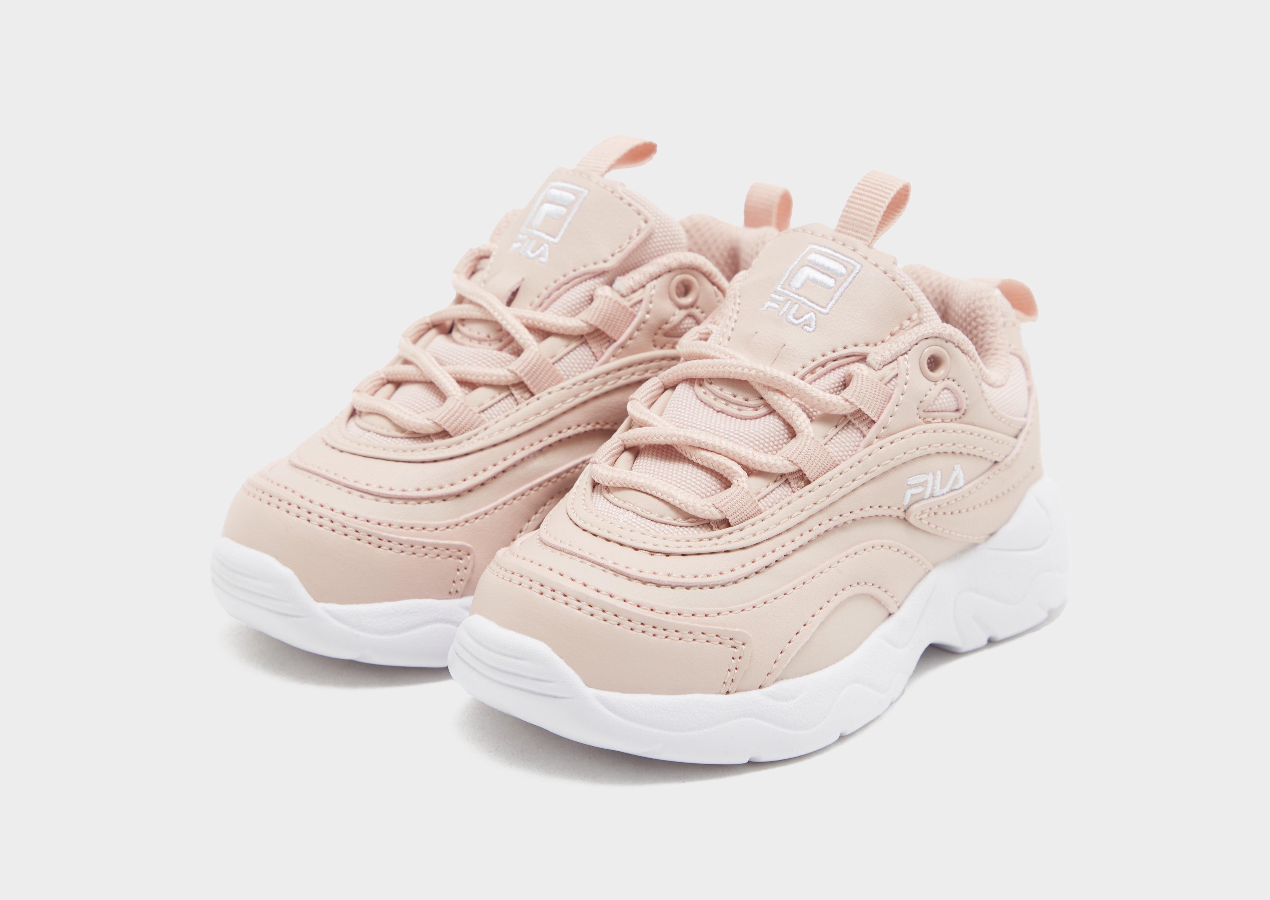 Fila ray shop trainers pink