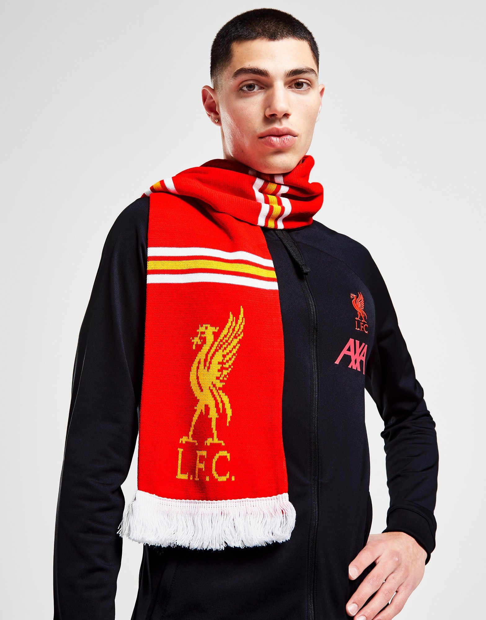 Red 47 Brand Liverpool FC Bar Scarf - JD Sports Global