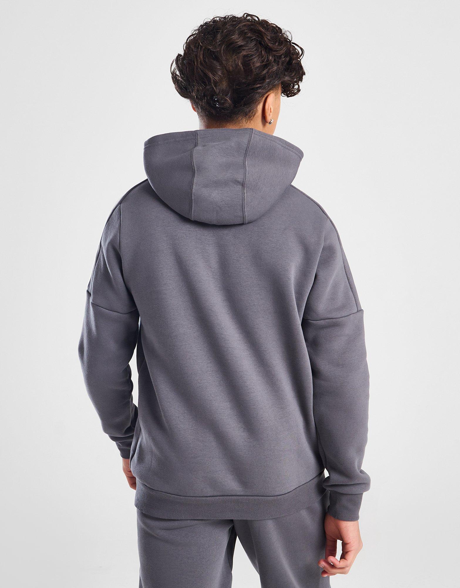adidas Box Logo Overhead Hoodie Junior