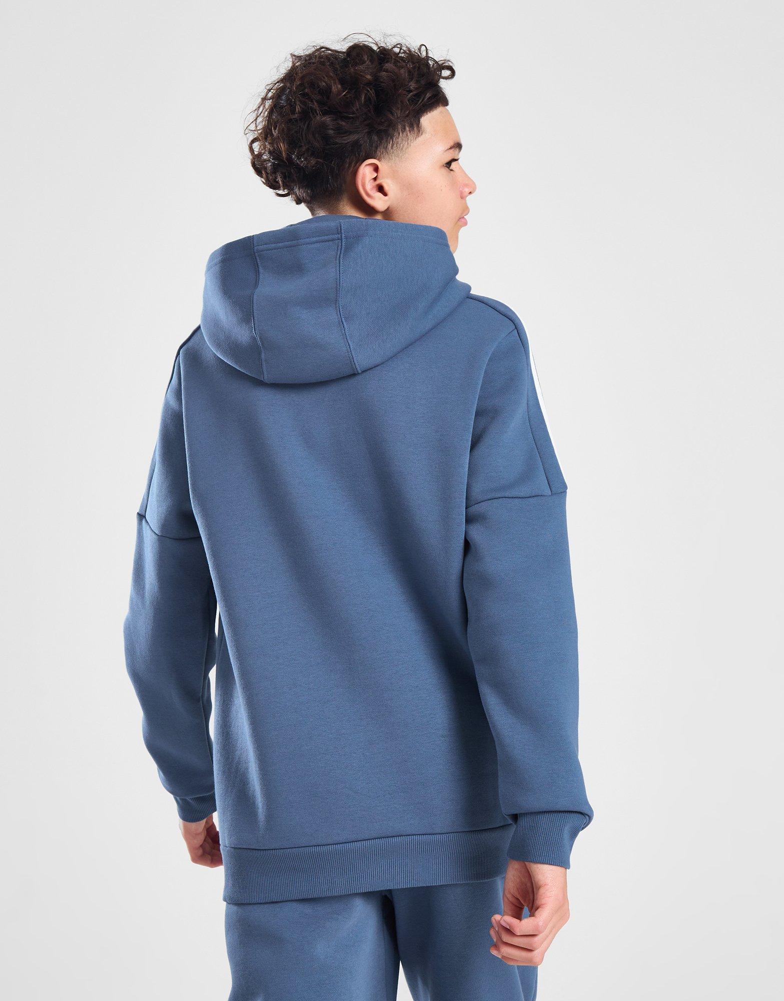 adidas Box Logo Overhead Hoodie Junior