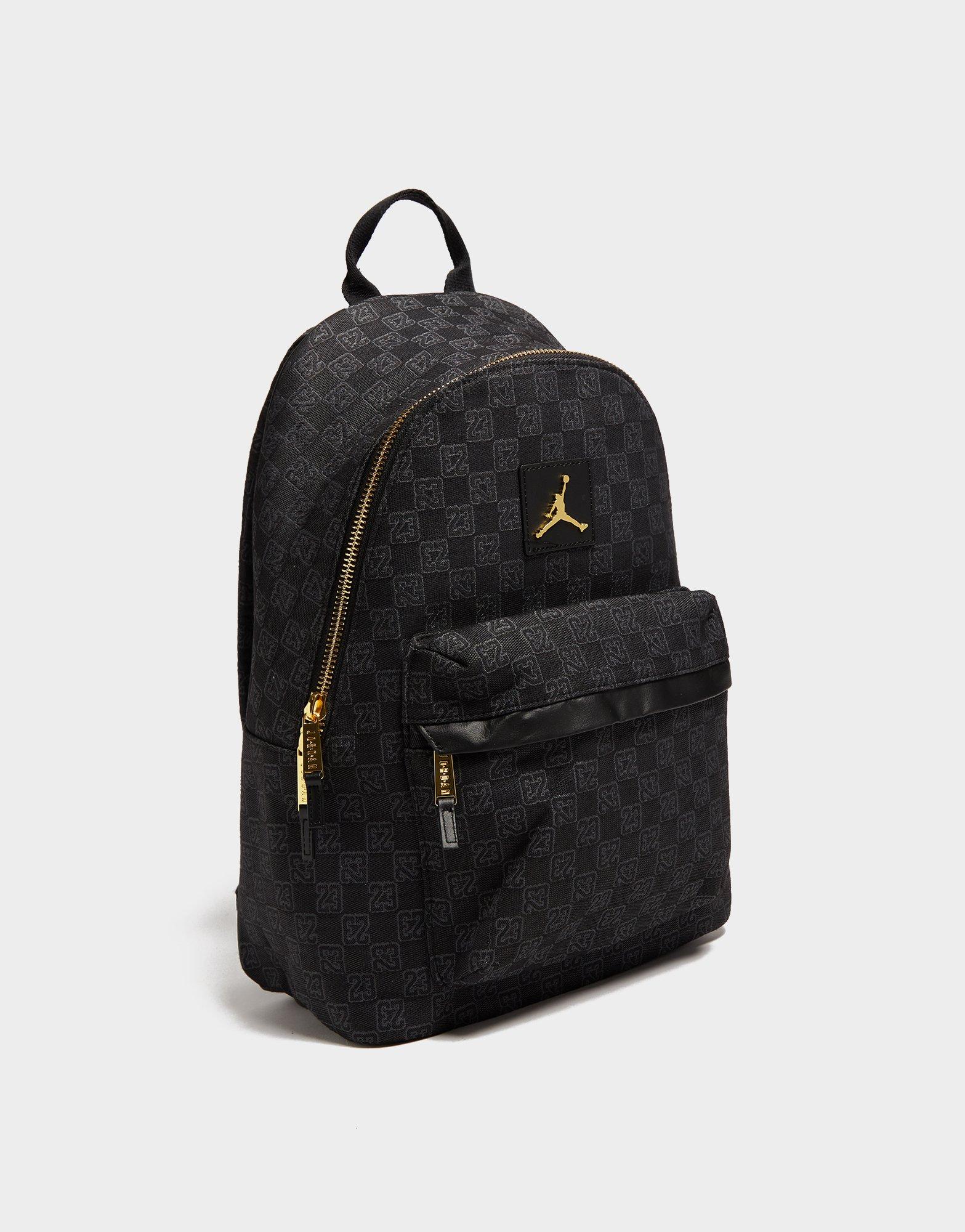 Black Jordan Monogram Crossbody Bag - JD Sports Global