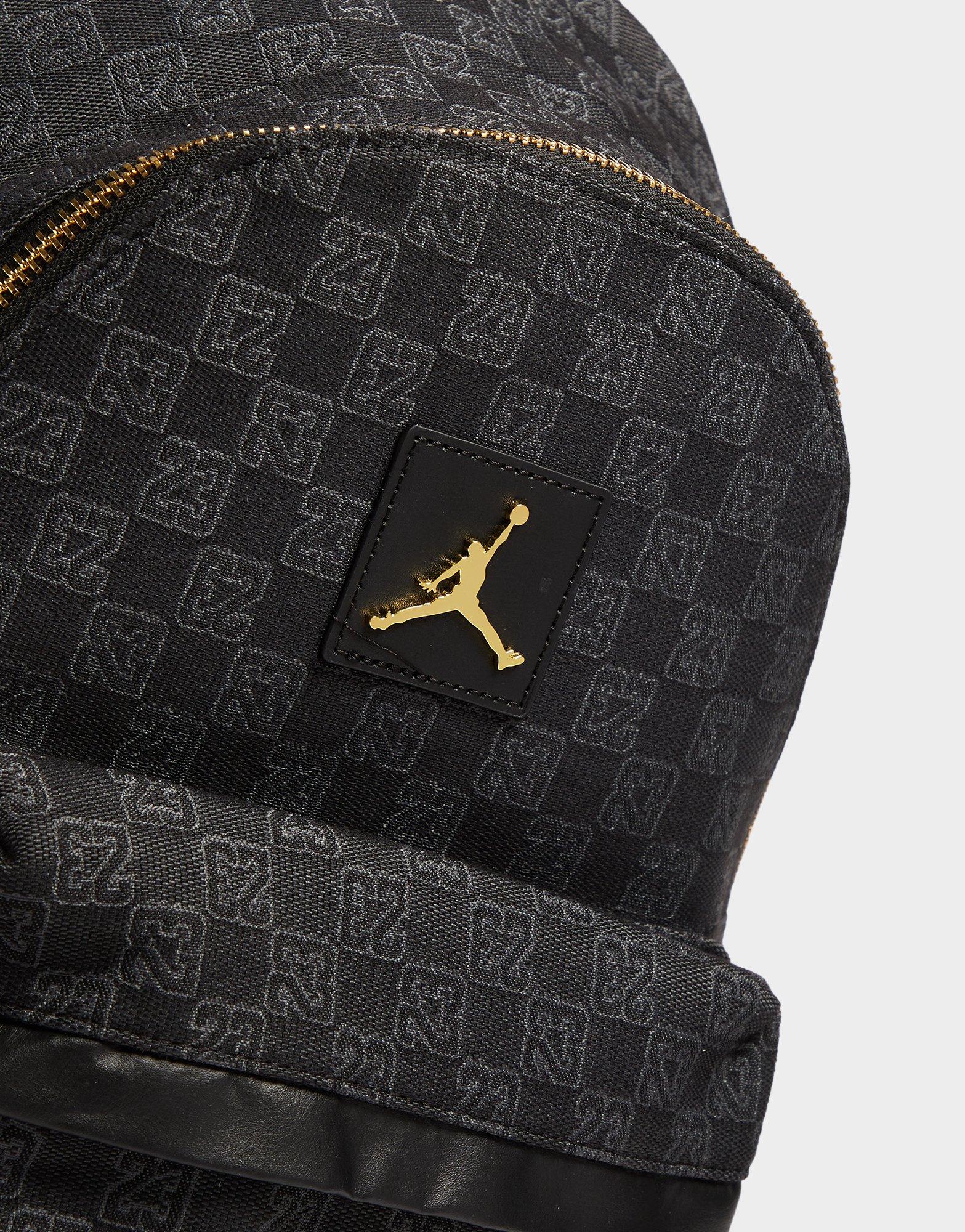 Black Jordan Monogram Duffle Bag - JD Sports Singapore