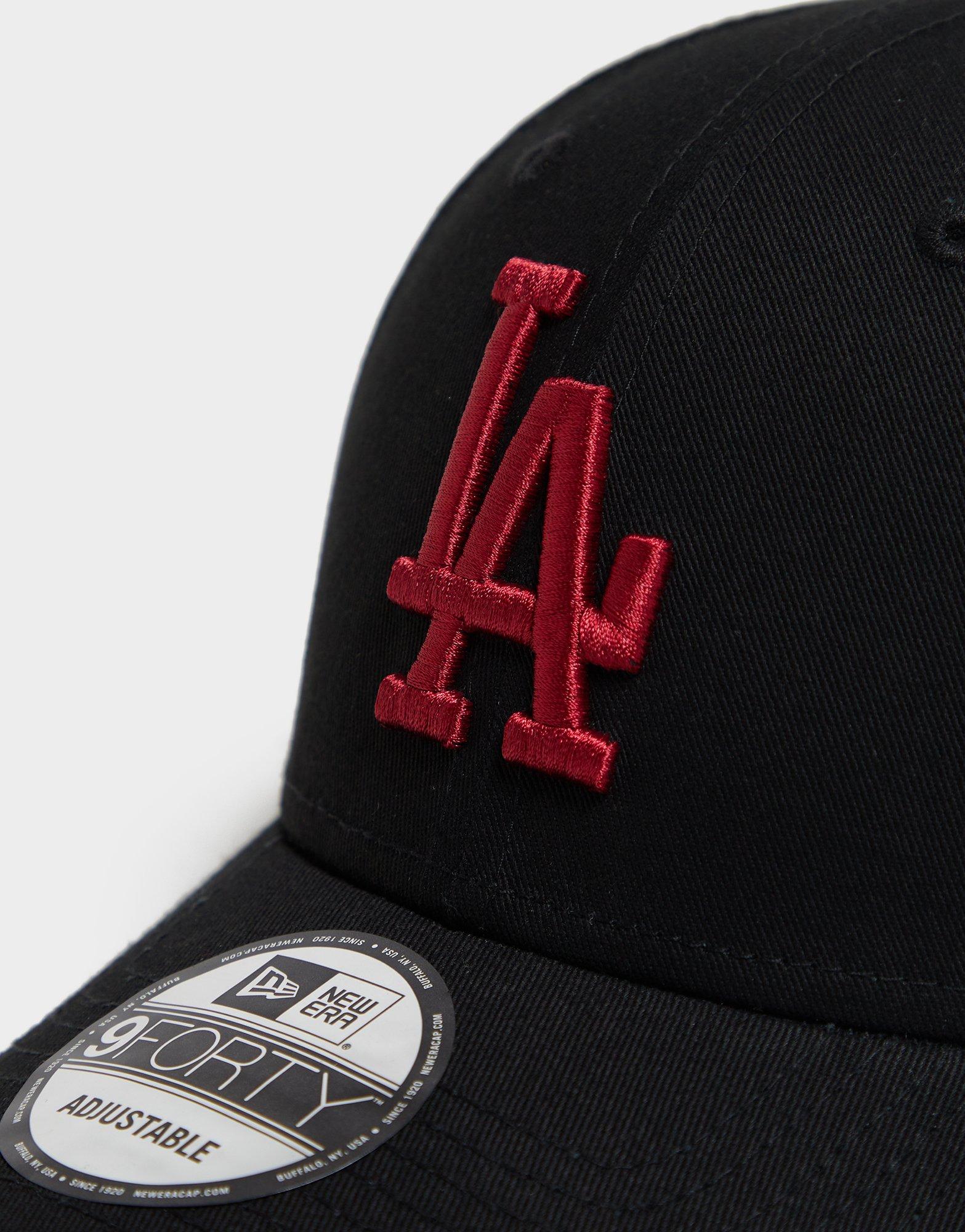 New Era MLB 9Forty LA Dodgers cap in black