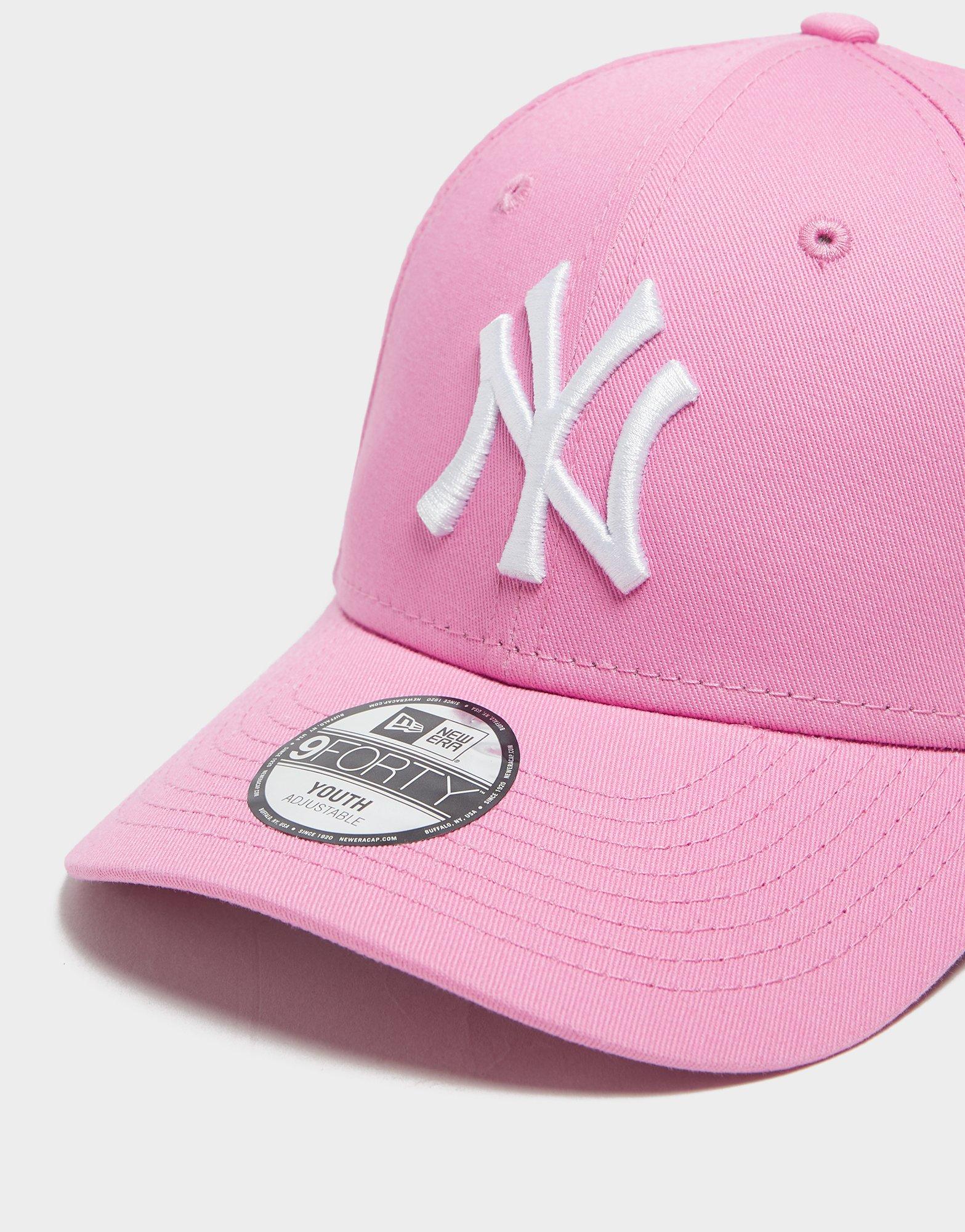 New Era - New York Yankees Casual YOUTH Curved Cap - Pink