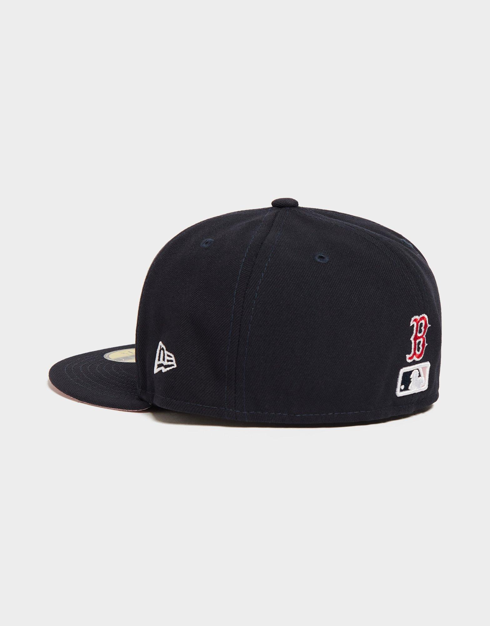 Blue New Era MLB Boston Red Sox Patch 59FIFTY Cap - JD Sports