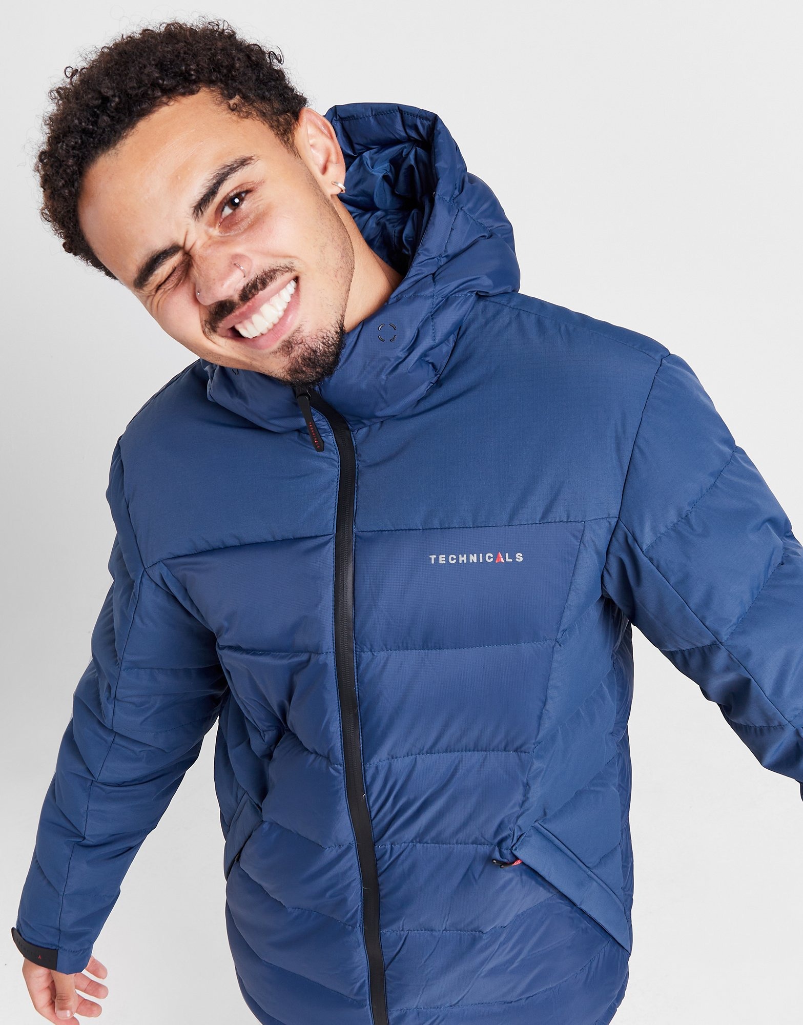 Blauw Technicals Zale Down Jacket JD Sports Nederland
