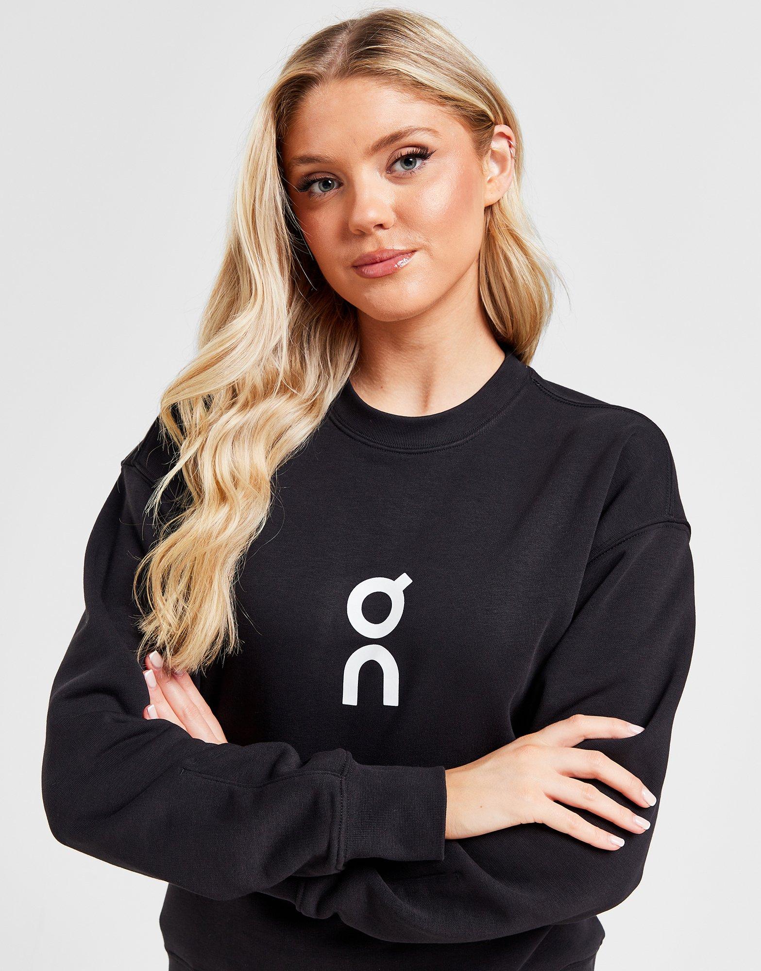 On Running Club Crew Sweatshirt Schwarz JD Sports Deutschland