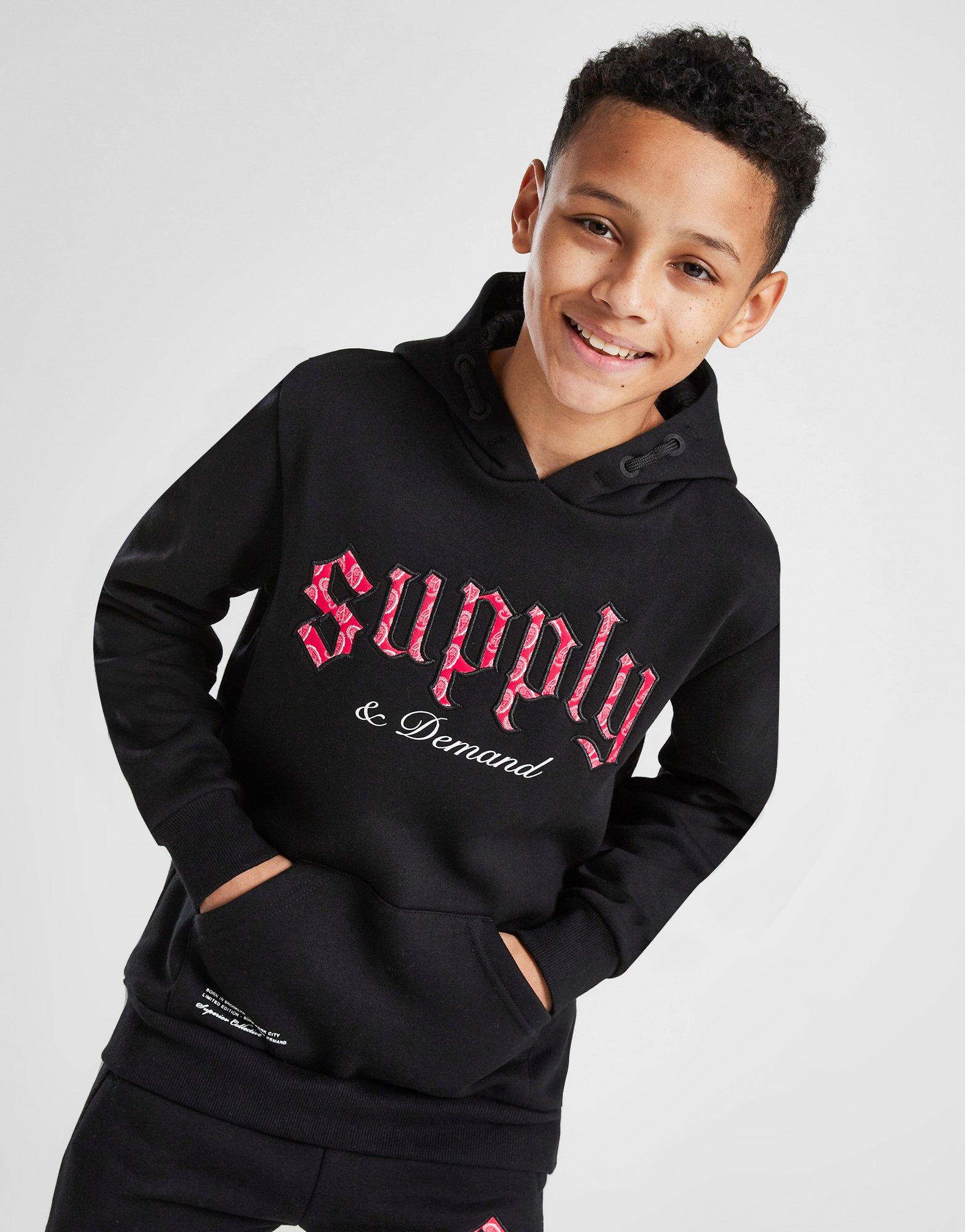 Supply & Demand Paris Gothic Pullover Hoodie Junior