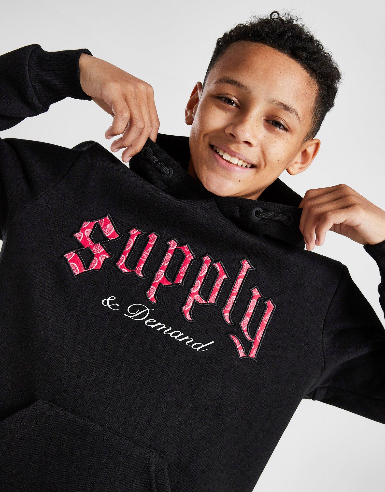 Supply & Demand Paris Gothic Pullover Hoodie Junior