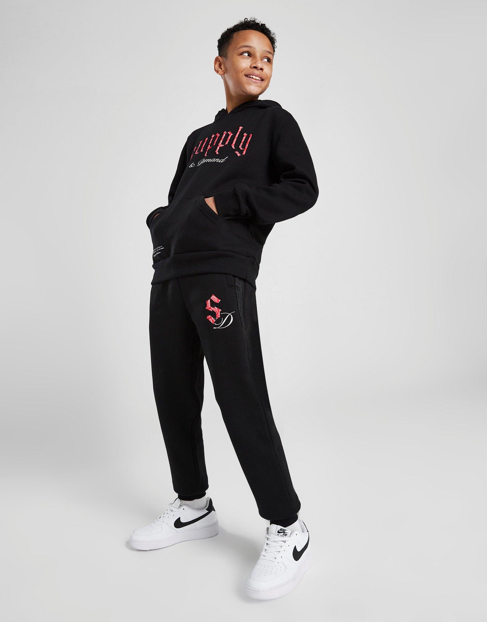 Pantalón de chándal Adidas Junior Superstar Negro
