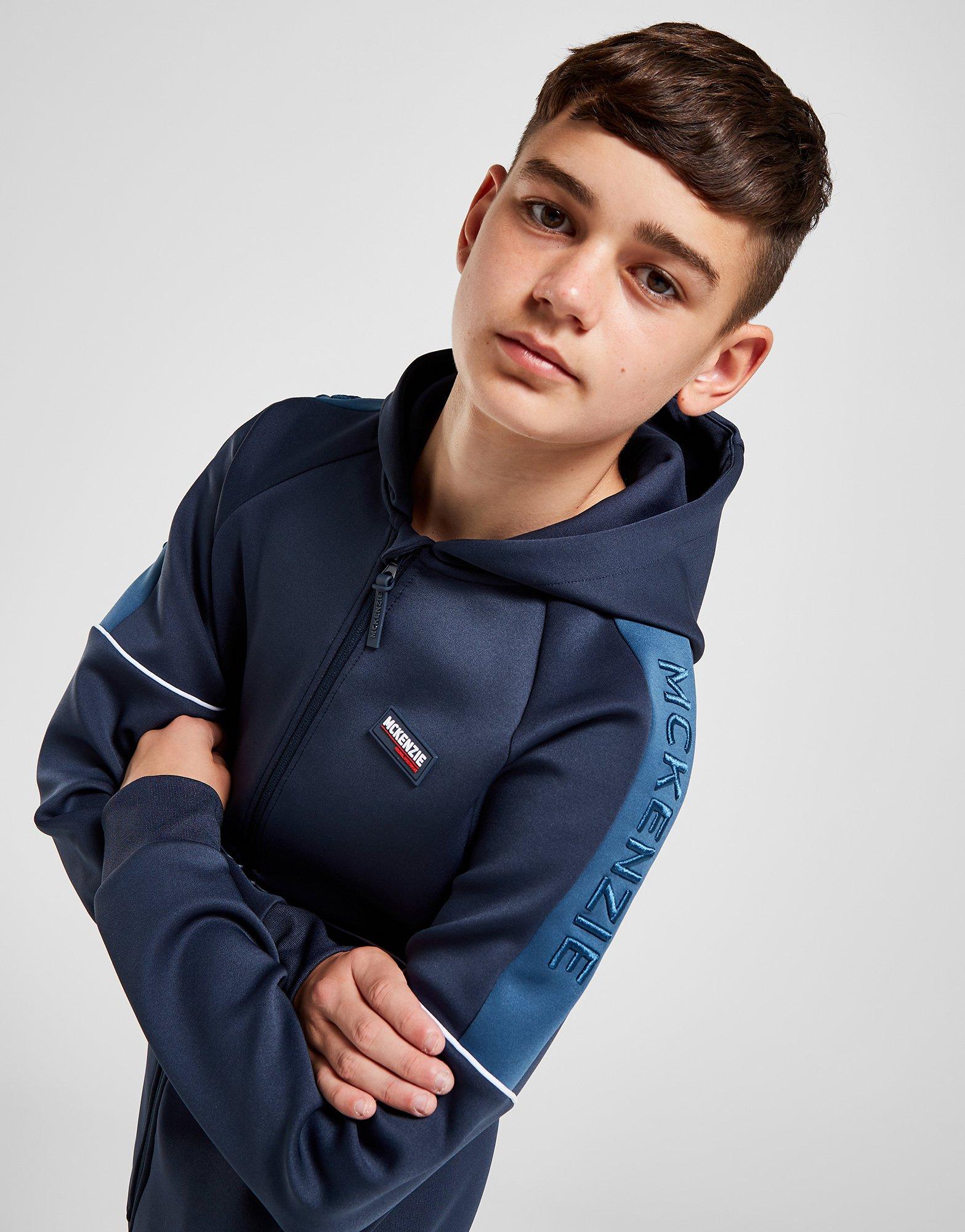 Blue McKenzie Rain Full Zip Hoodie Junior | JD Sports Global