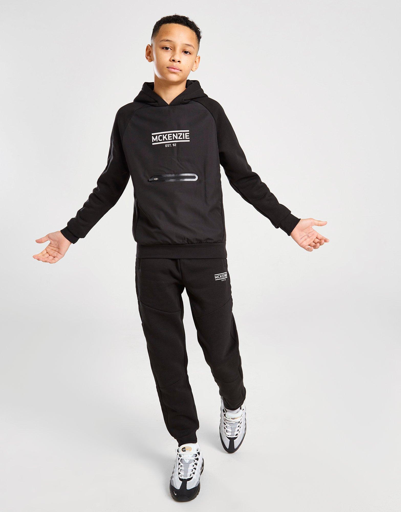 McKenzie Oakhill Woven Panel Fleece Hoodie Junior