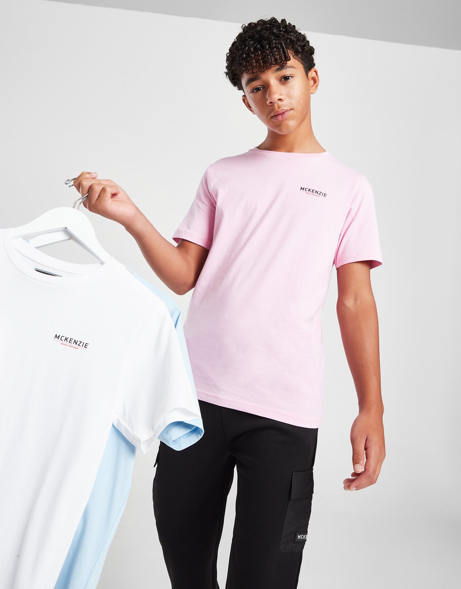 Pink McKenzie Essential T-Shirt Junior | JD Sports UK