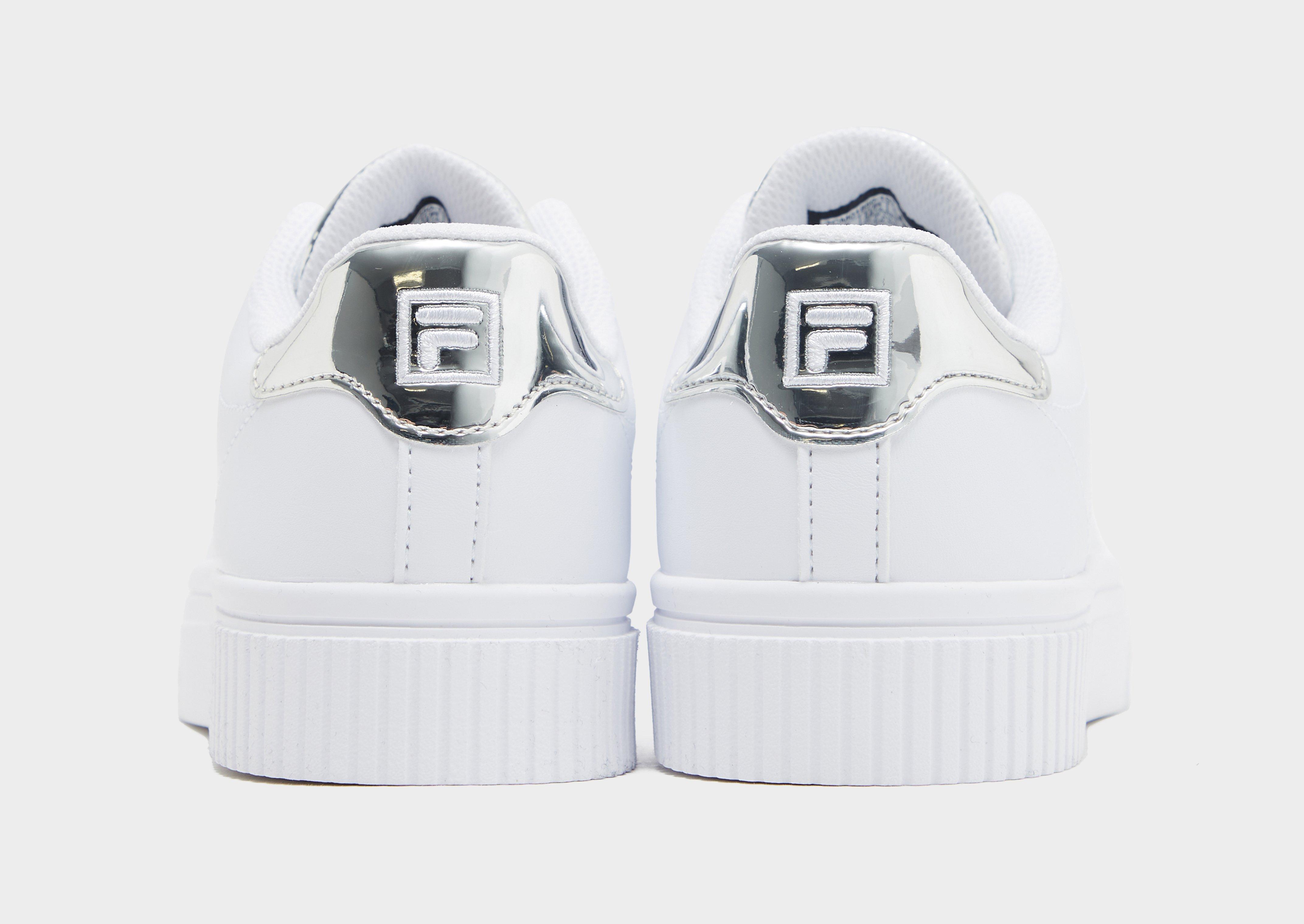 White and silver clearance fila