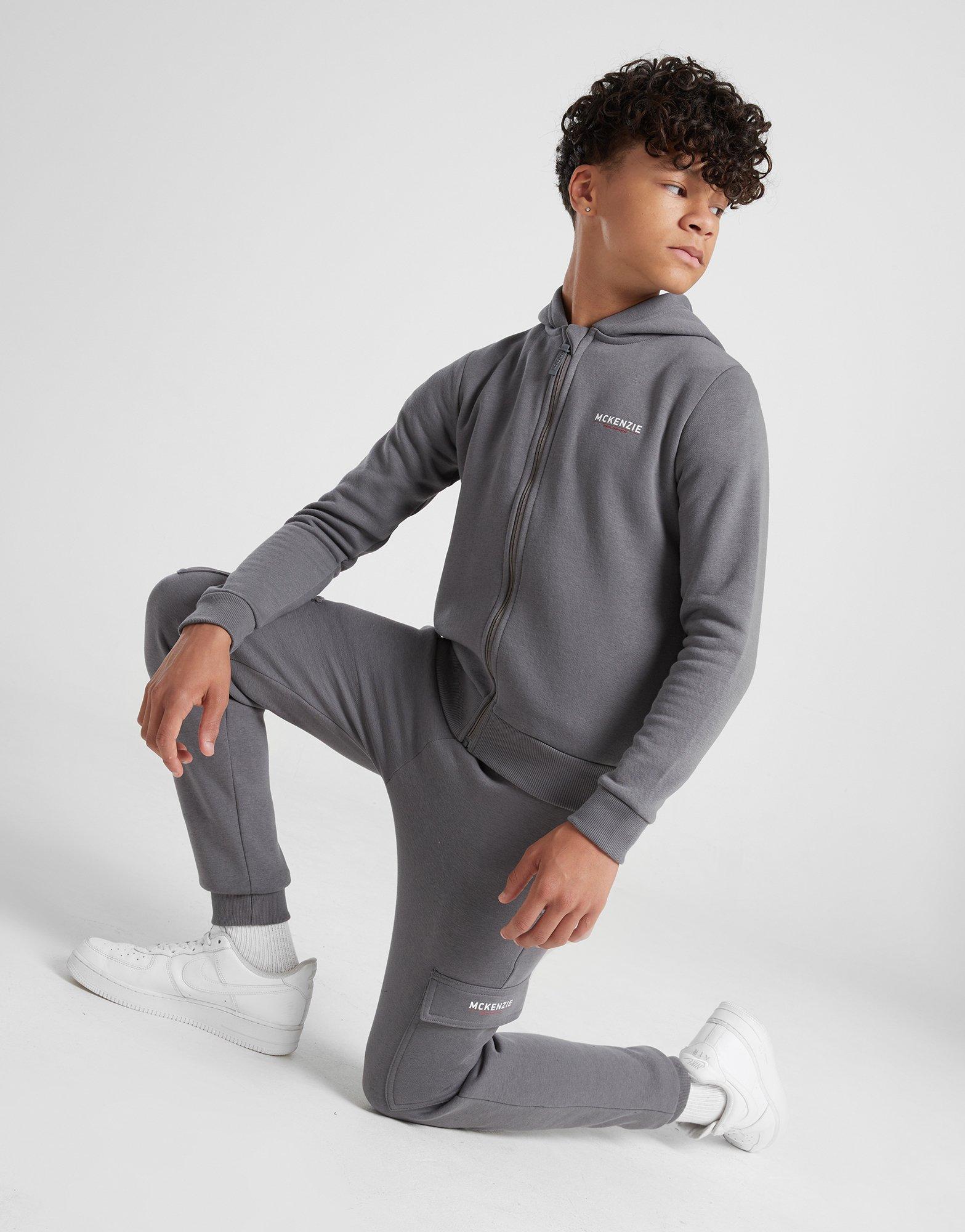 Mckenzie Essential Zip Through Hoodie Men's - Grey from Jd Sports on 21  Buttons