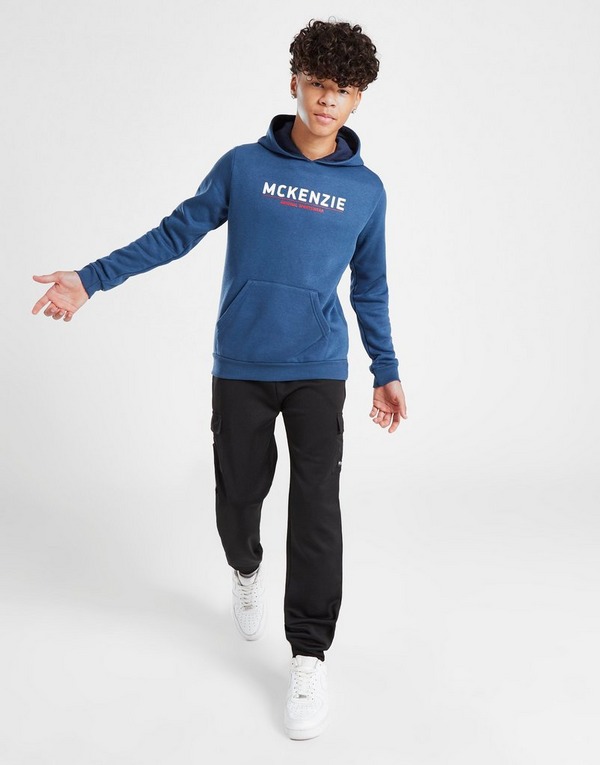 McKenzie Essential Logo sudadera con capucha Junior en Azul