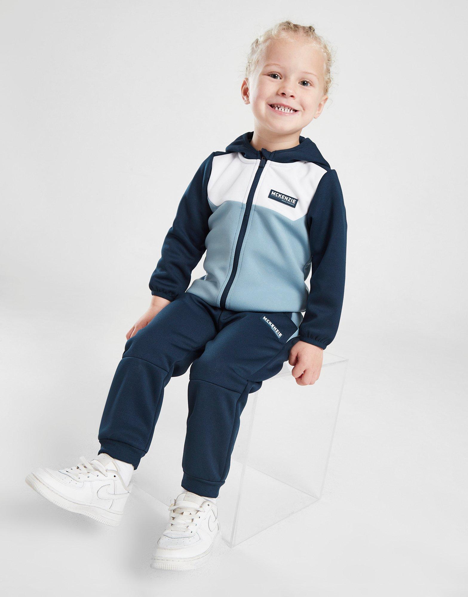 Blue McKenzie Hadden Poly Full Zip Tracksuit Junior, JD Sports UK