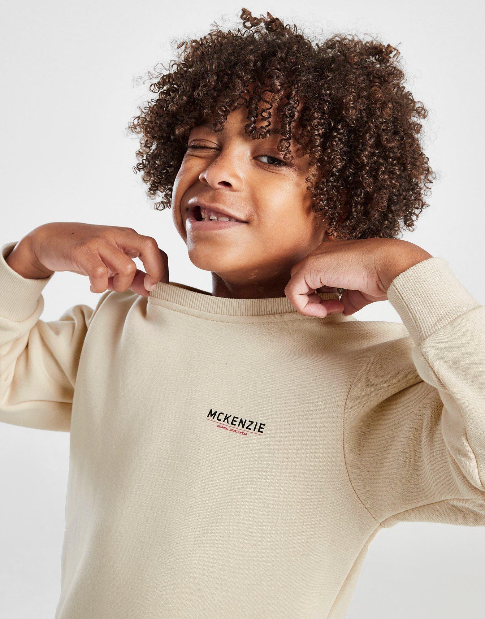 McKenzie Mini Essential Fleece Crew Tracksuit Children