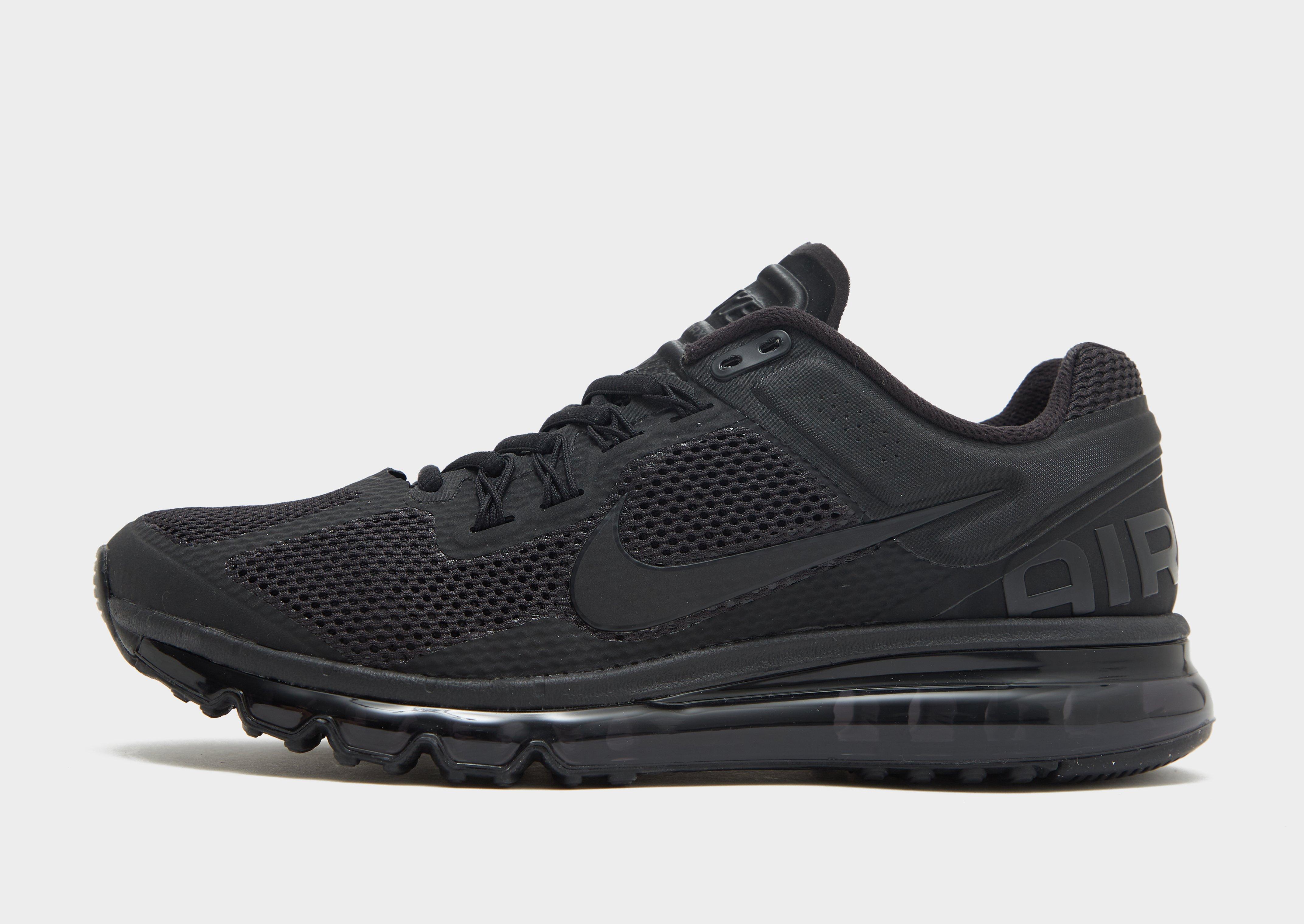 Black Nike Air Max 2013 - JD Sports Global