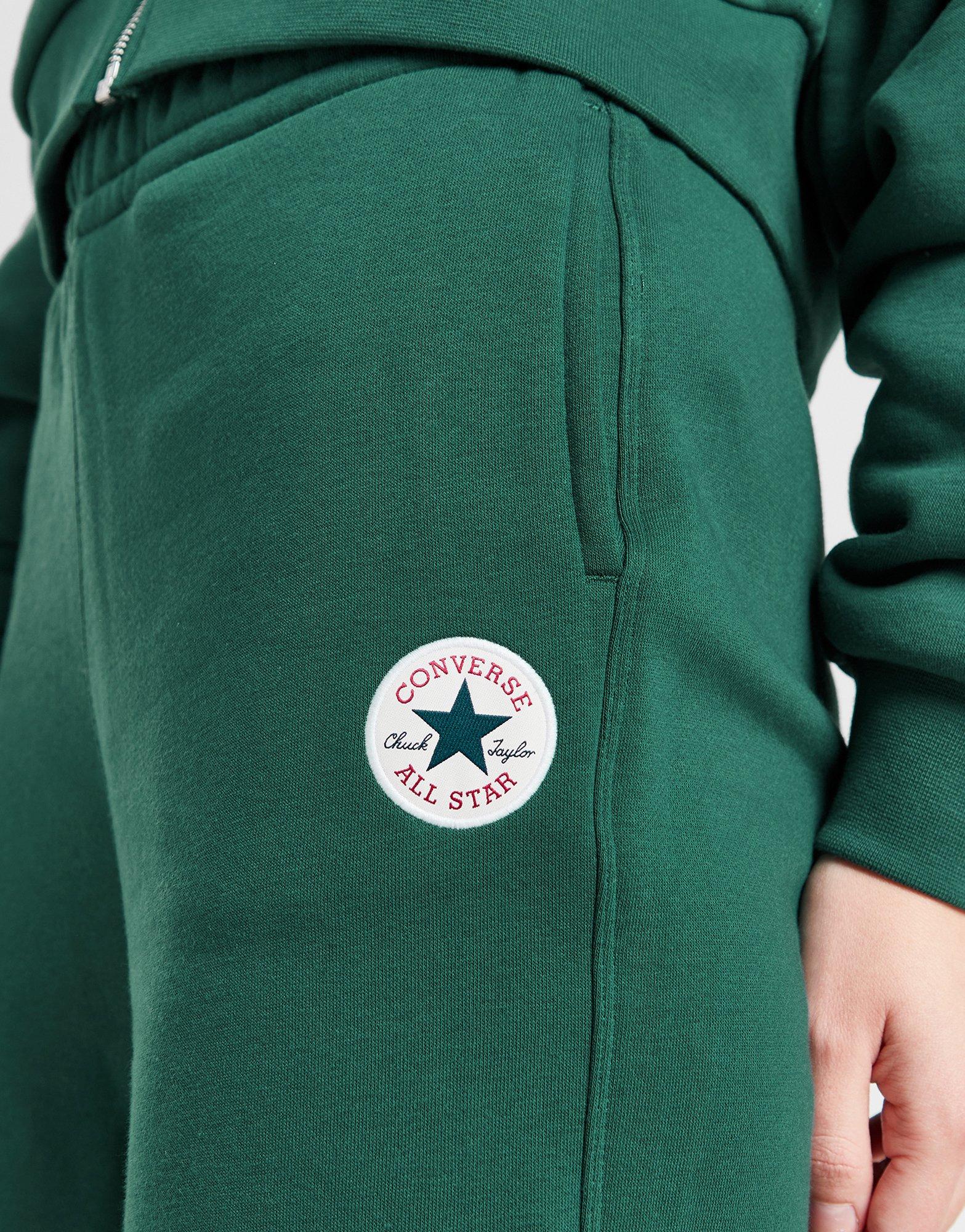 Green converse deals tracksuit