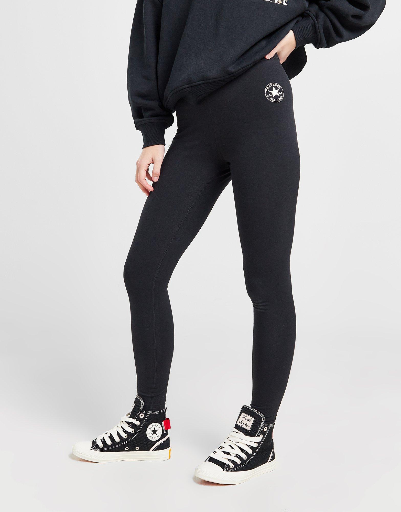 Black Converse Retro Chuck Taylor Leggings JD Sports Global