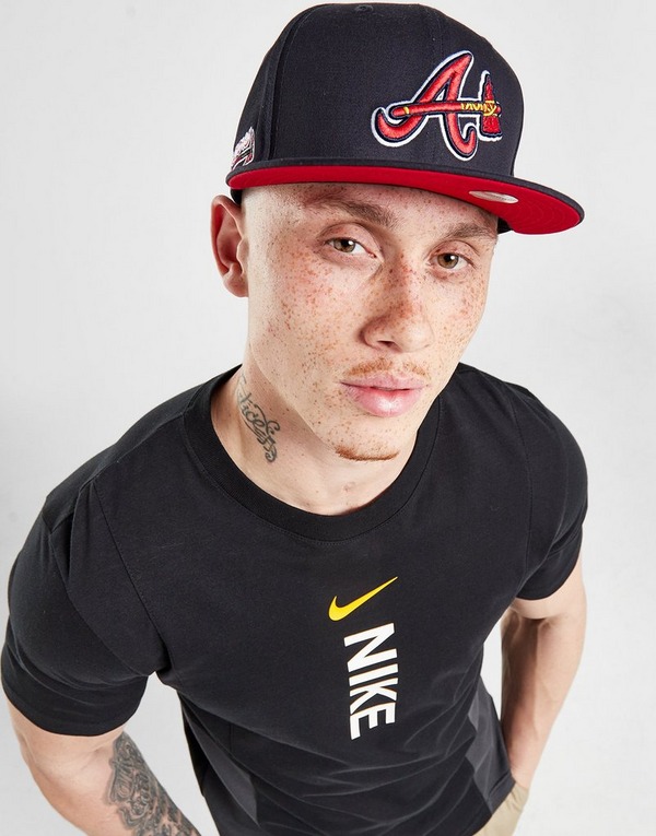 Atlanta Braves Nike MLB Authentic Short Sleeve Shirt Men's Red New