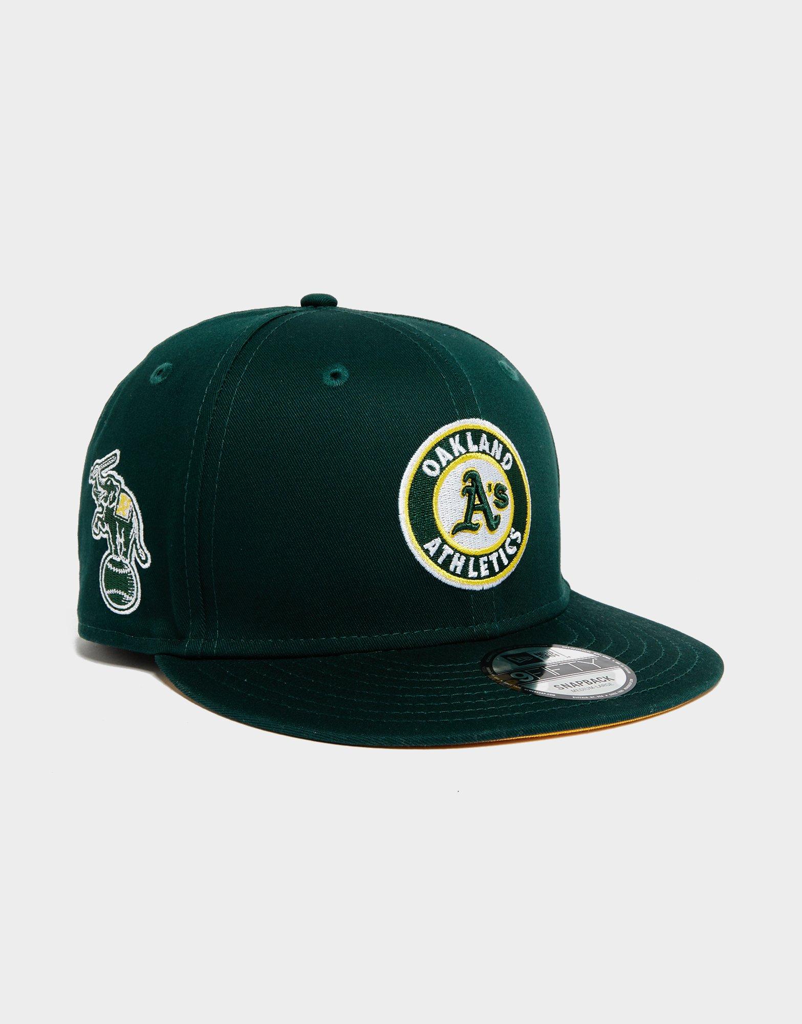 Oakland A’s Elephant New Era 59FIFTY Fitted Hat Green 7 1/8 On Field Cap NWT