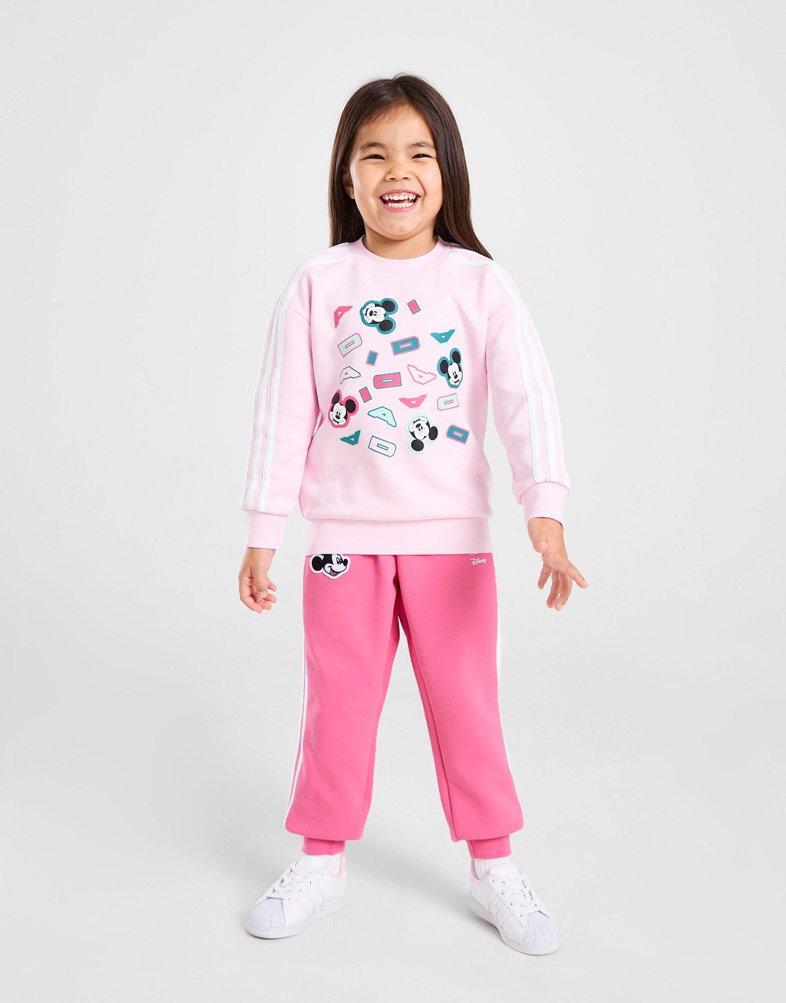 Pink adidas x Disney Girls' Mickey Mouse Tracksuit Children - JD Sports  Global