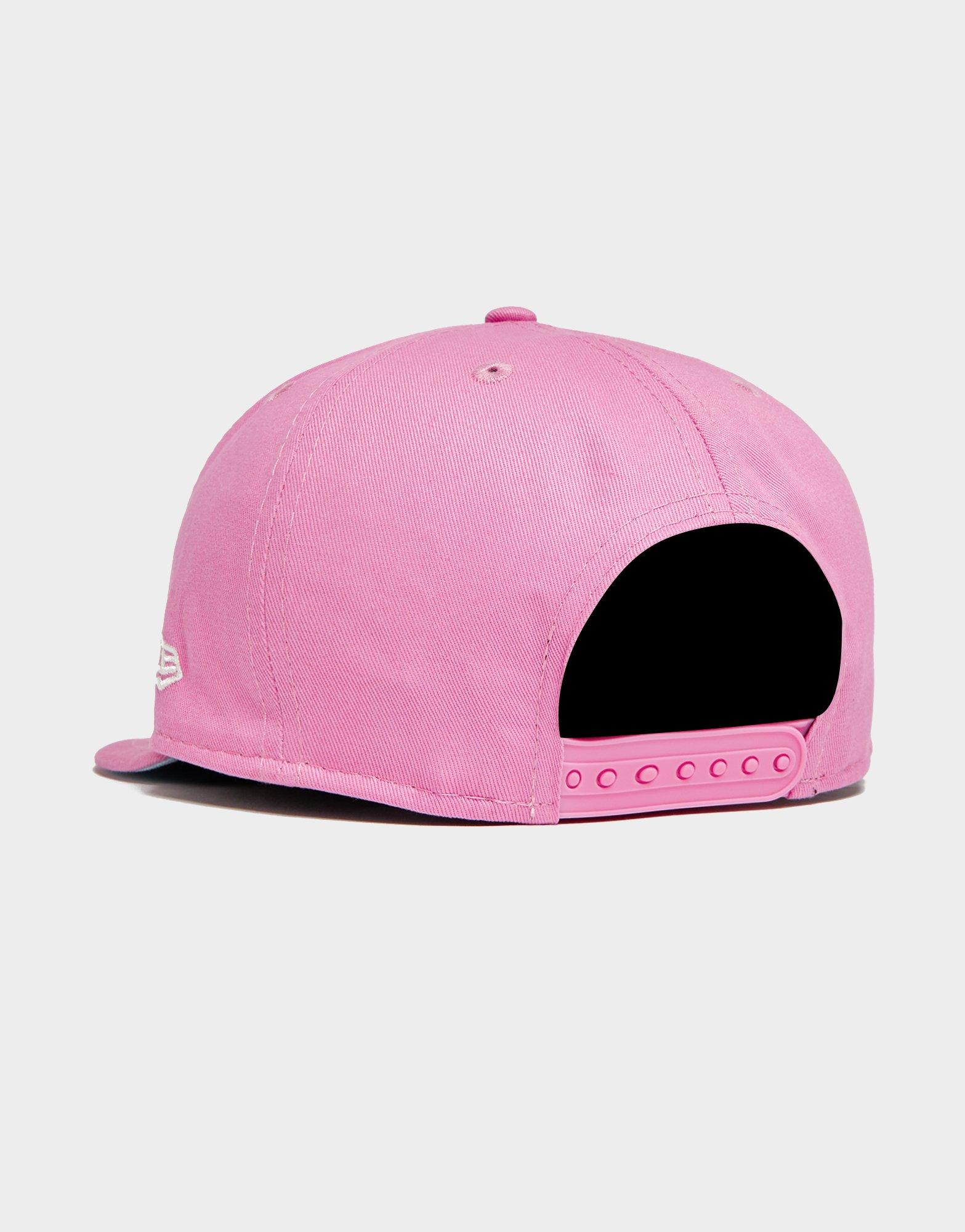 Pink New Era MLB LA Dodgers Pastel Patch 9FIFTY Cap