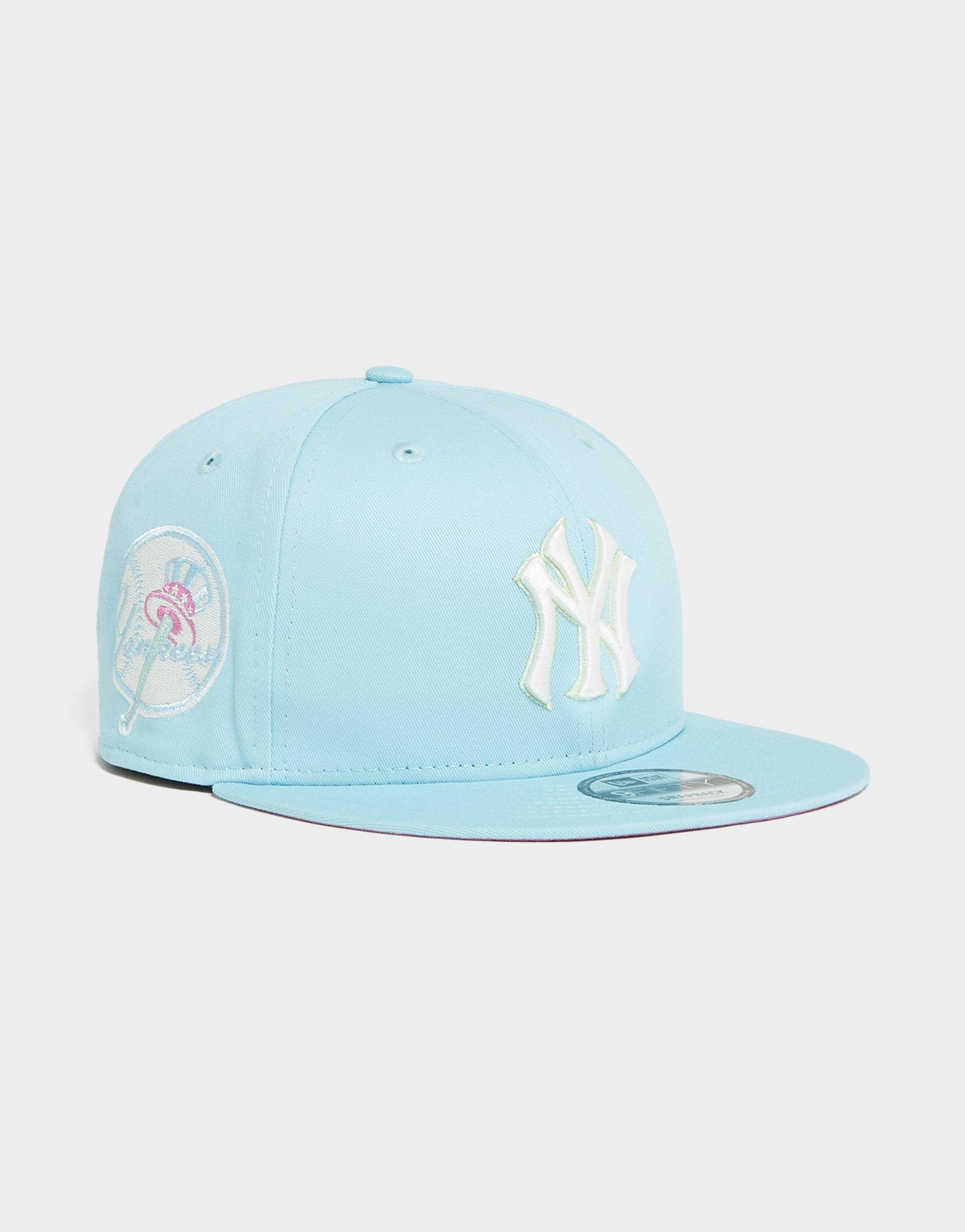 Blue New Era MLB New York Yankees Pastel Patch 9FIFTY Cap
