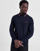 Fred Perry Twin Tipped Long Sleeve Polo Shirt