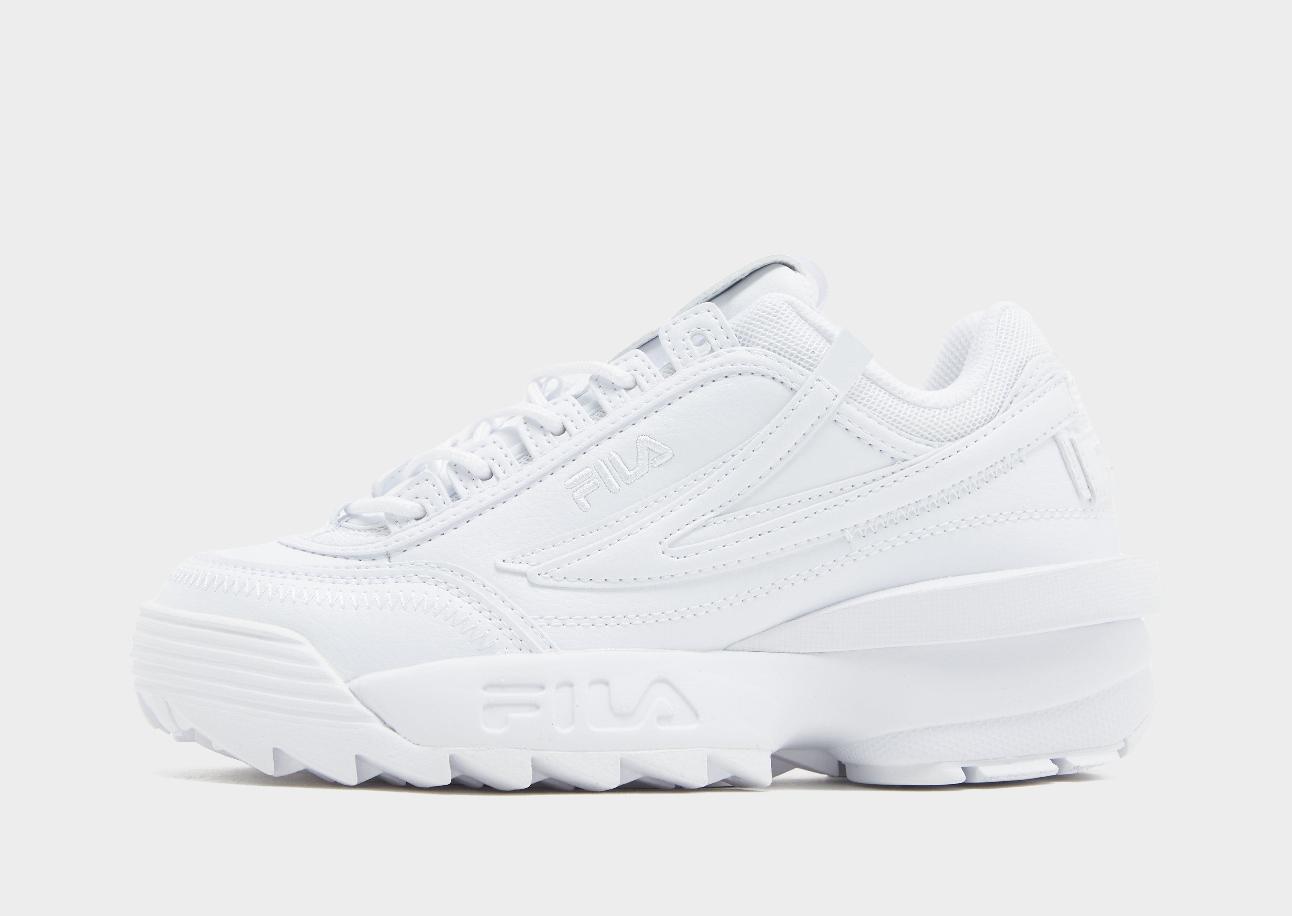 White Fila Disruptor EXP Junior JD Sports UK