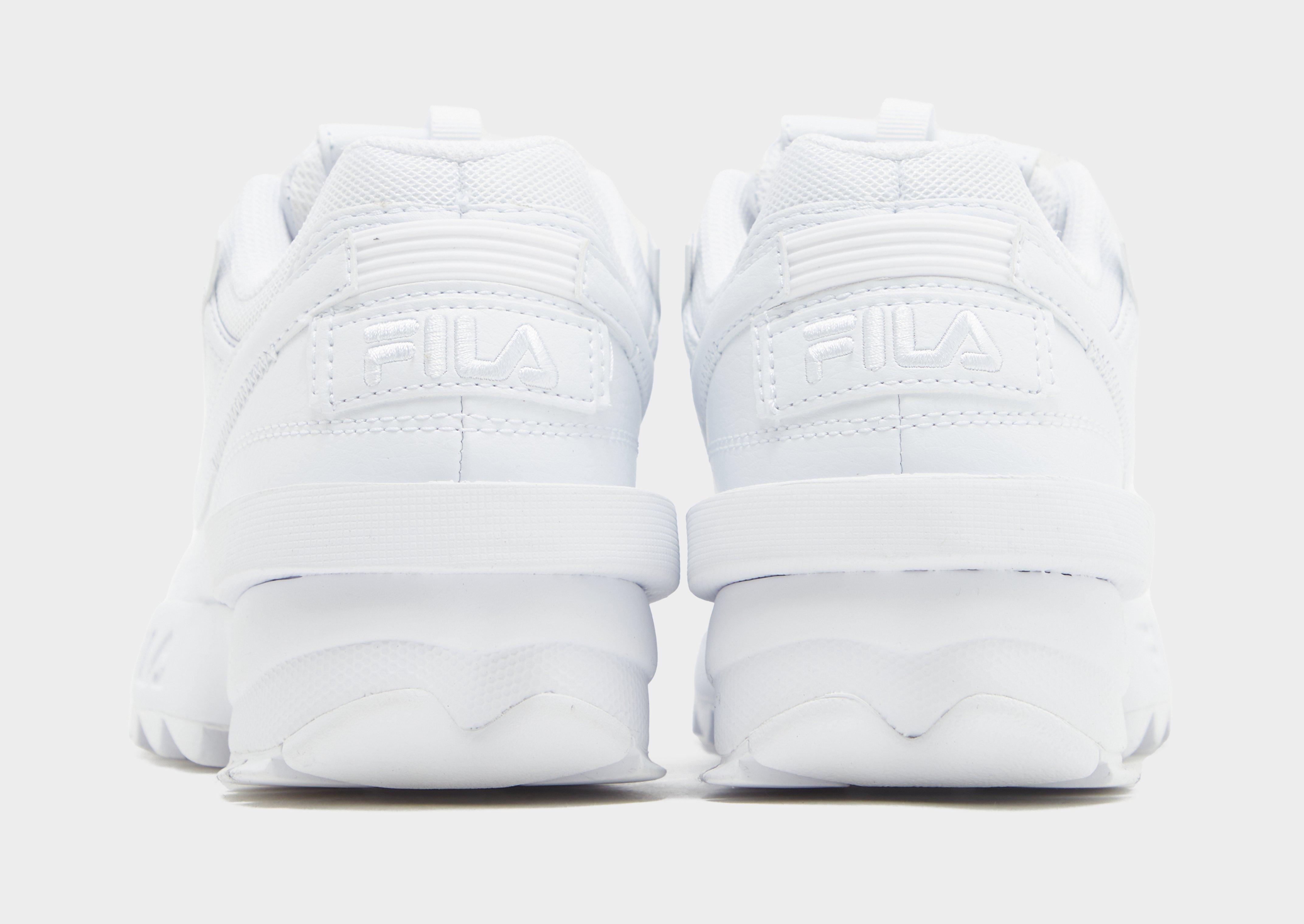 Fila disruptor junior outlet blanche