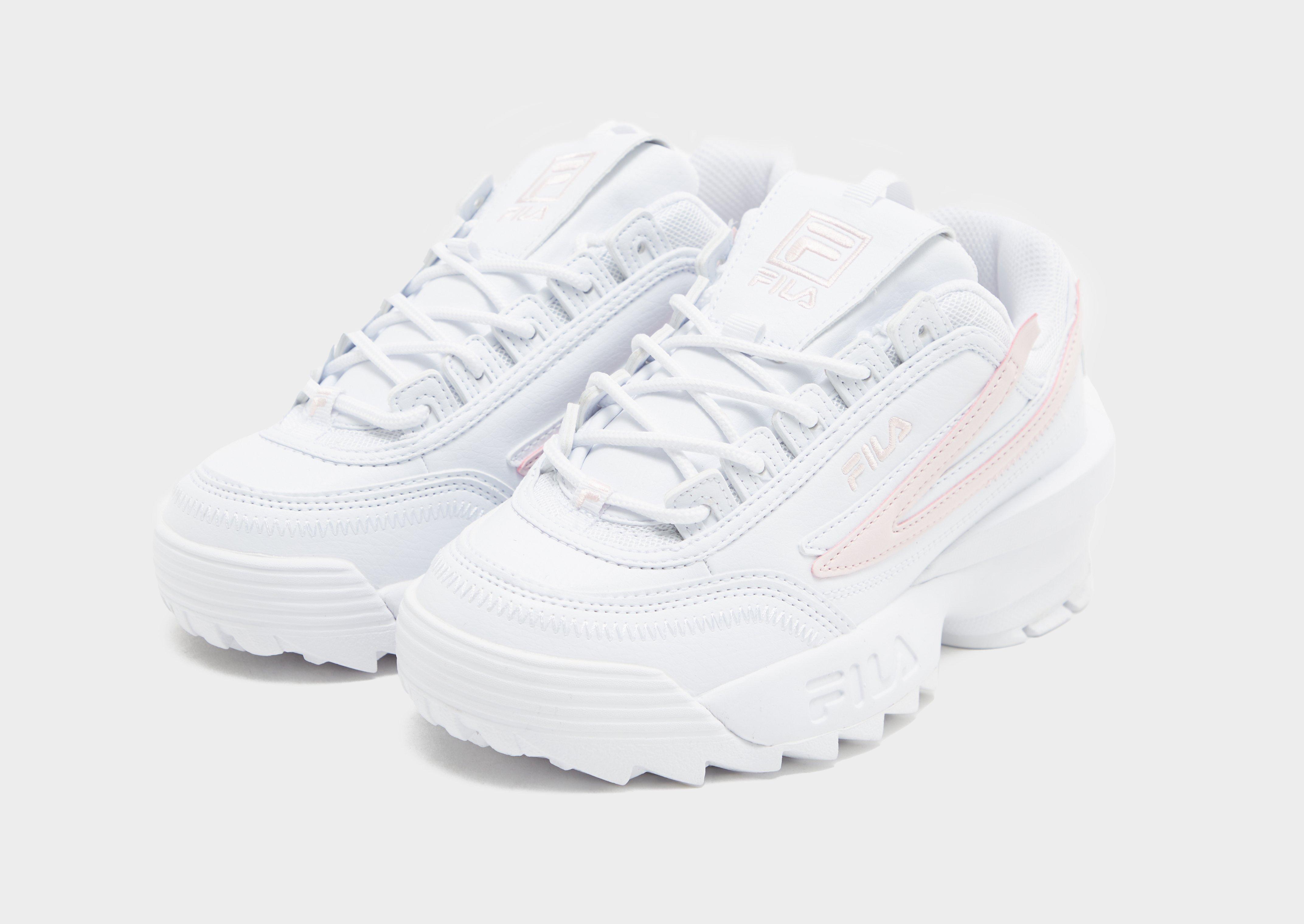 Fila disruptor hotsell 2 white junior