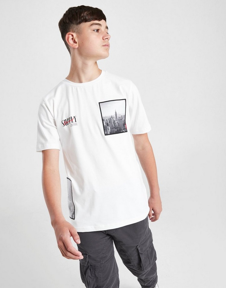 White Supply & Demand Stack T-Shirt Junior | JD Sports UK