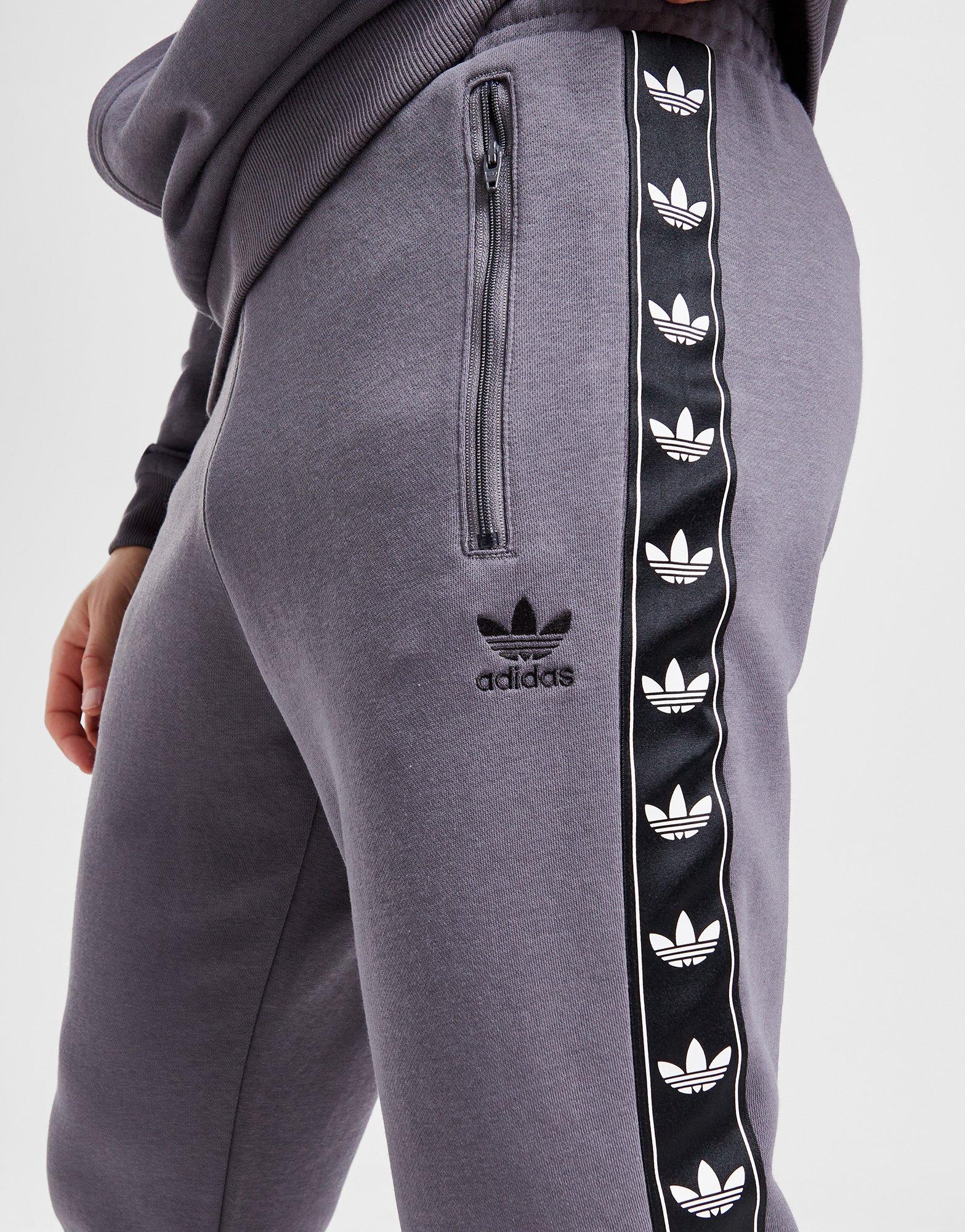 Adidas tape joggers best sale