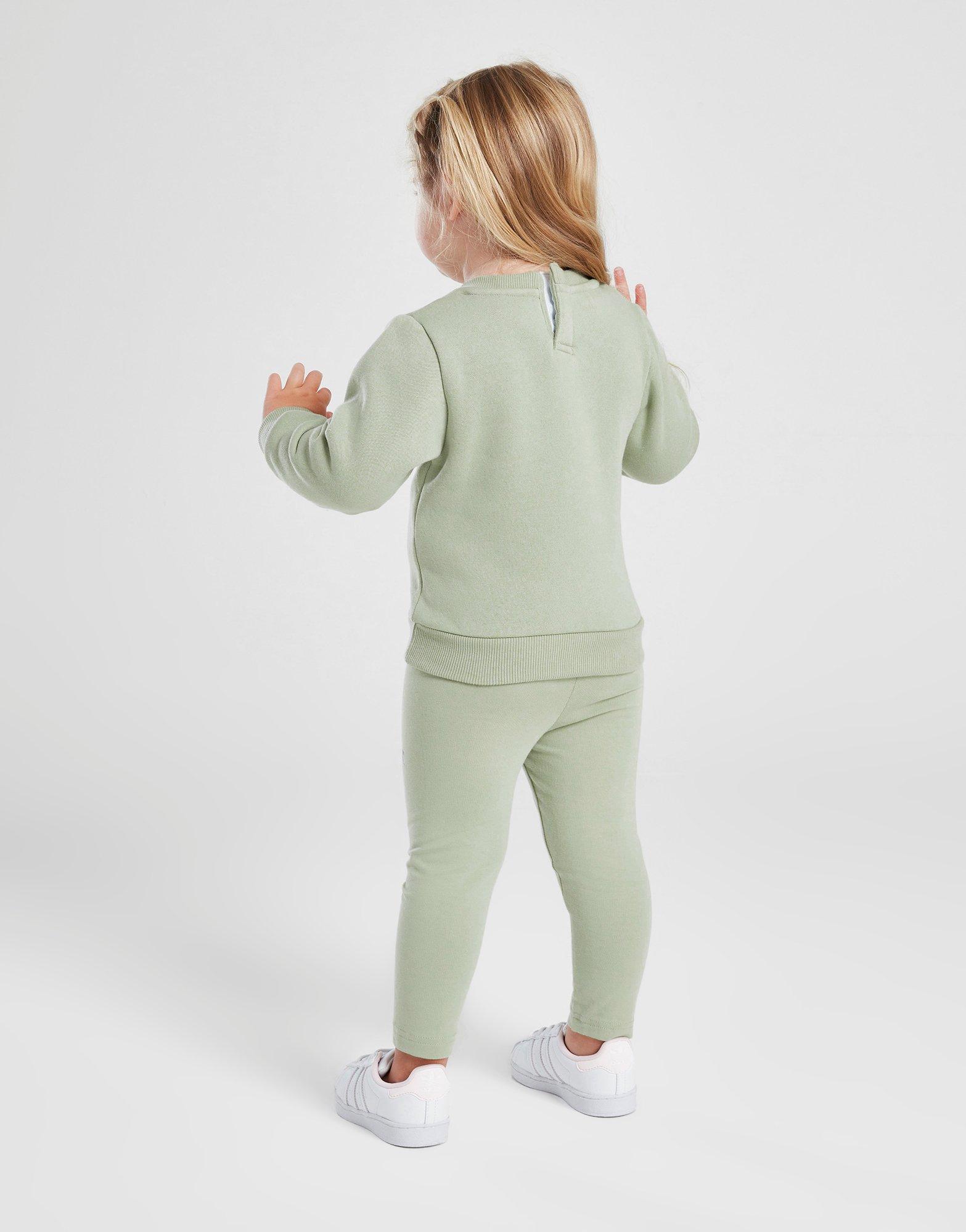 Sonneti Girls' Micro Polly Crew/Leggings Set Infant