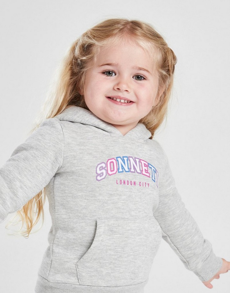 Sonneti Girls' Micro Polly Hoodie Tracksuit Infant