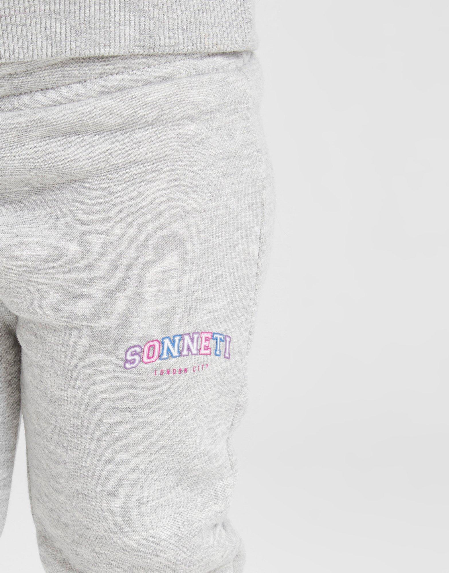 Sonneti Girls' Micro Polly Hoodie Tracksuit Infant
