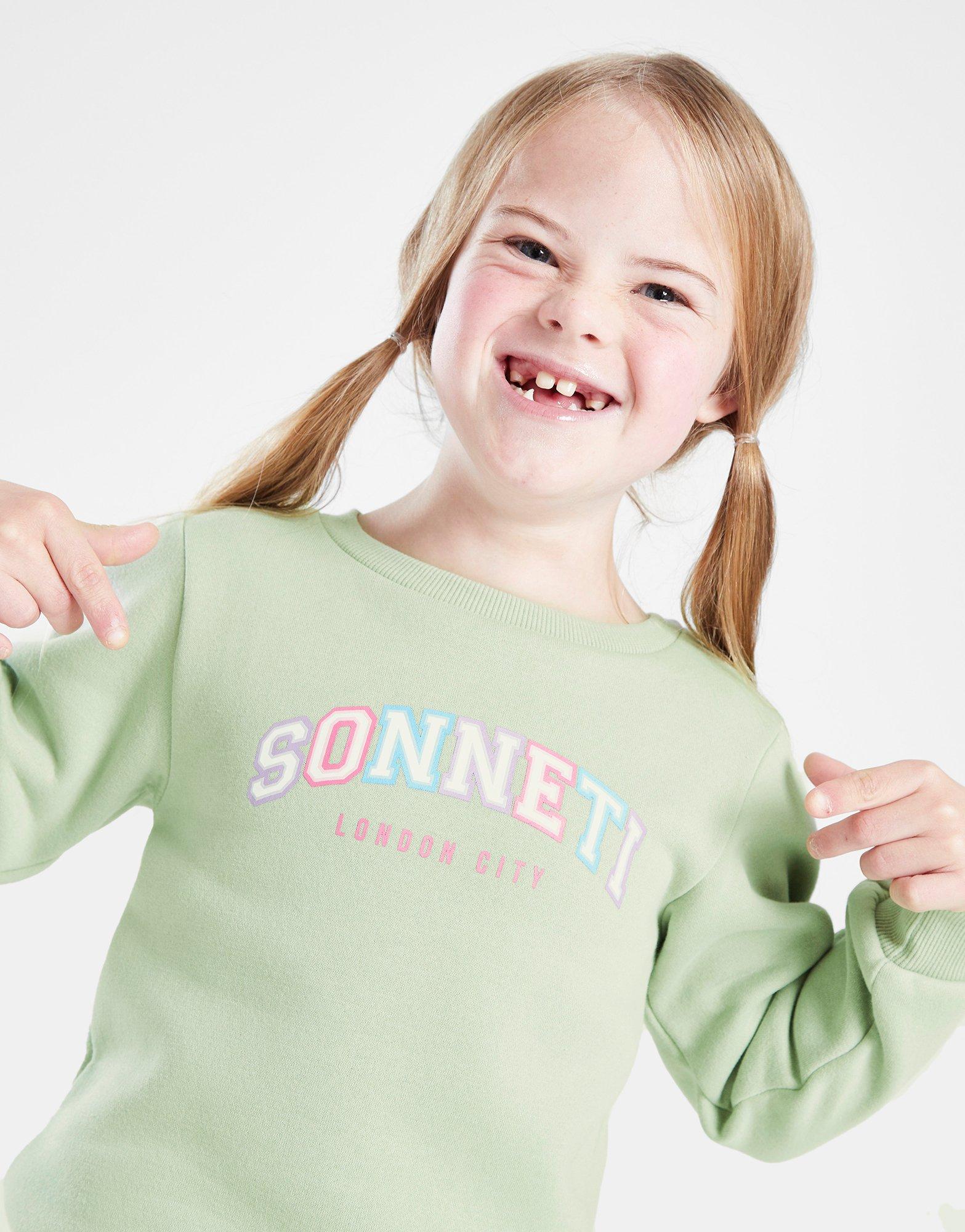 Sonneti Girls' Mini Polly Crew/Leggings Set Children