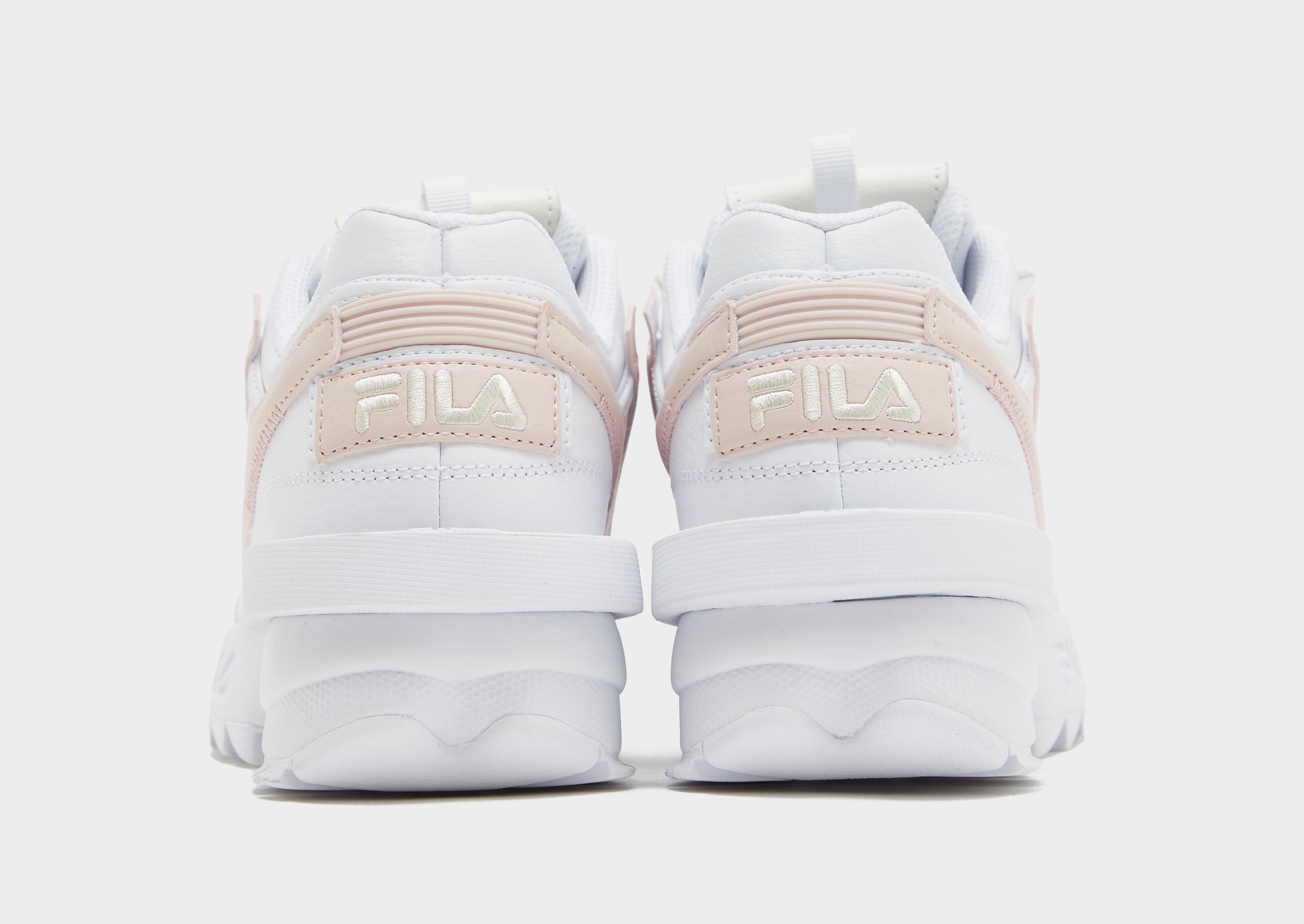 Fila disruptor best sale 2 pink white