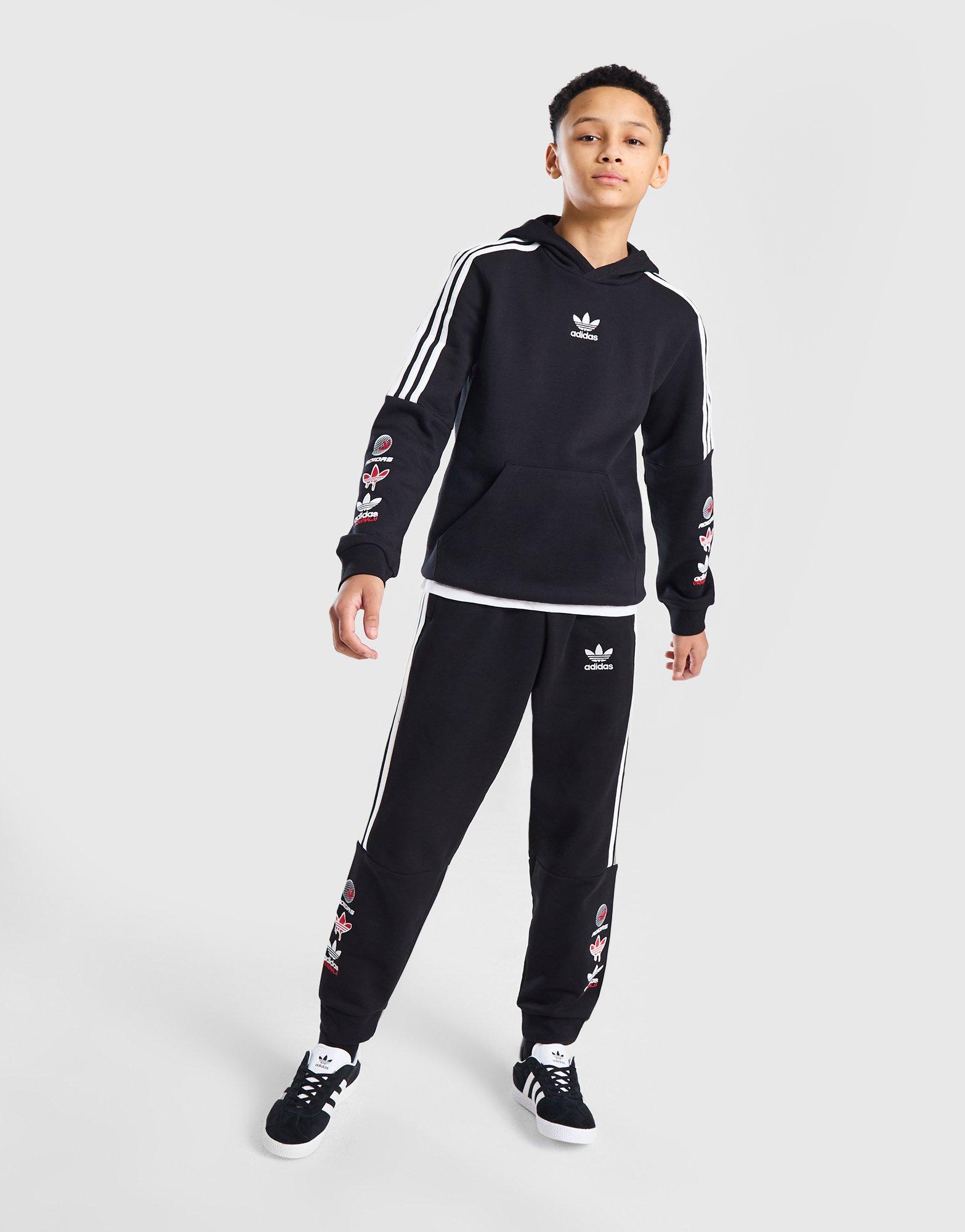 adidas Originals Sticker Overhead Hoodie Junior