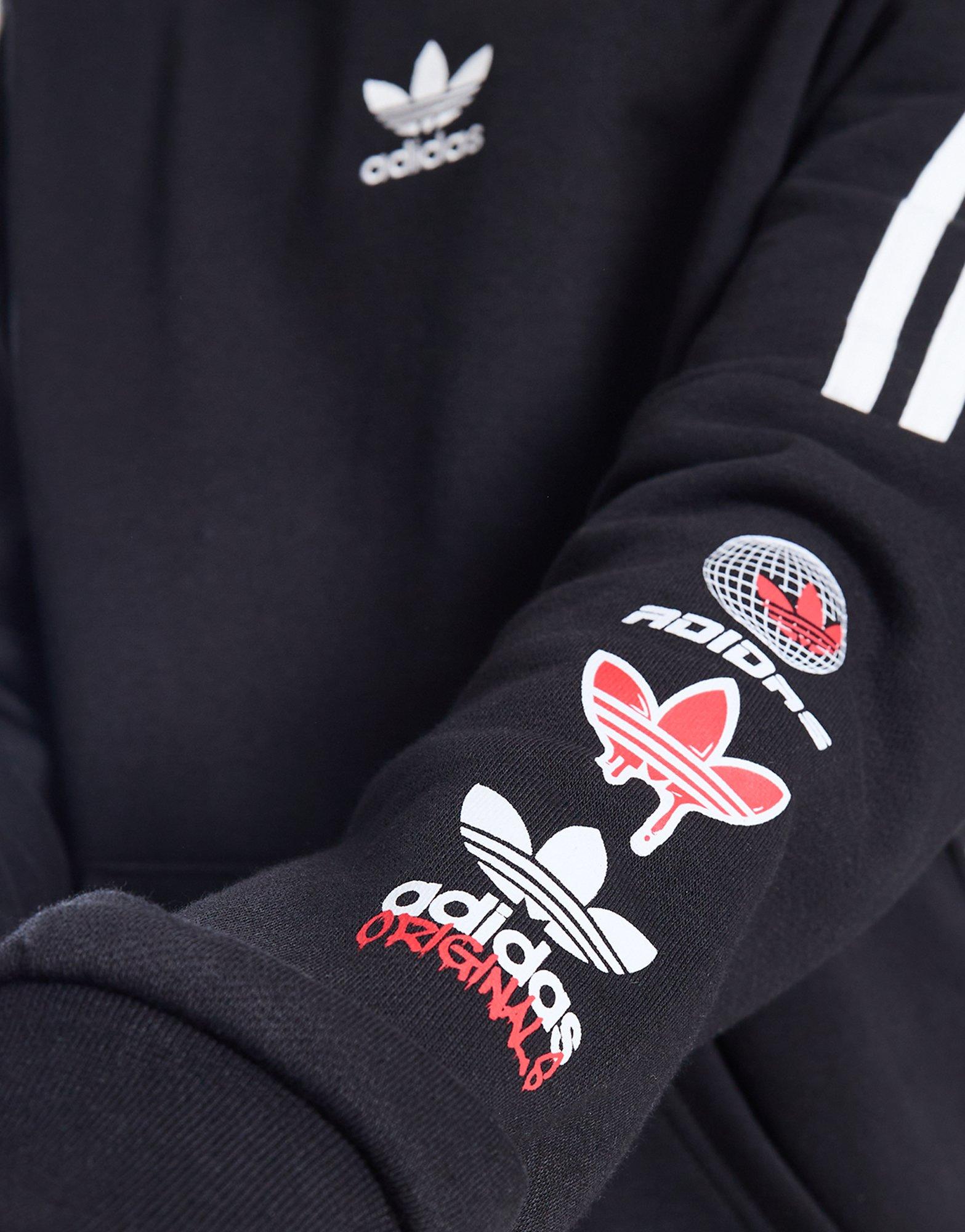adidas Originals Sticker Overhead Hoodie Junior