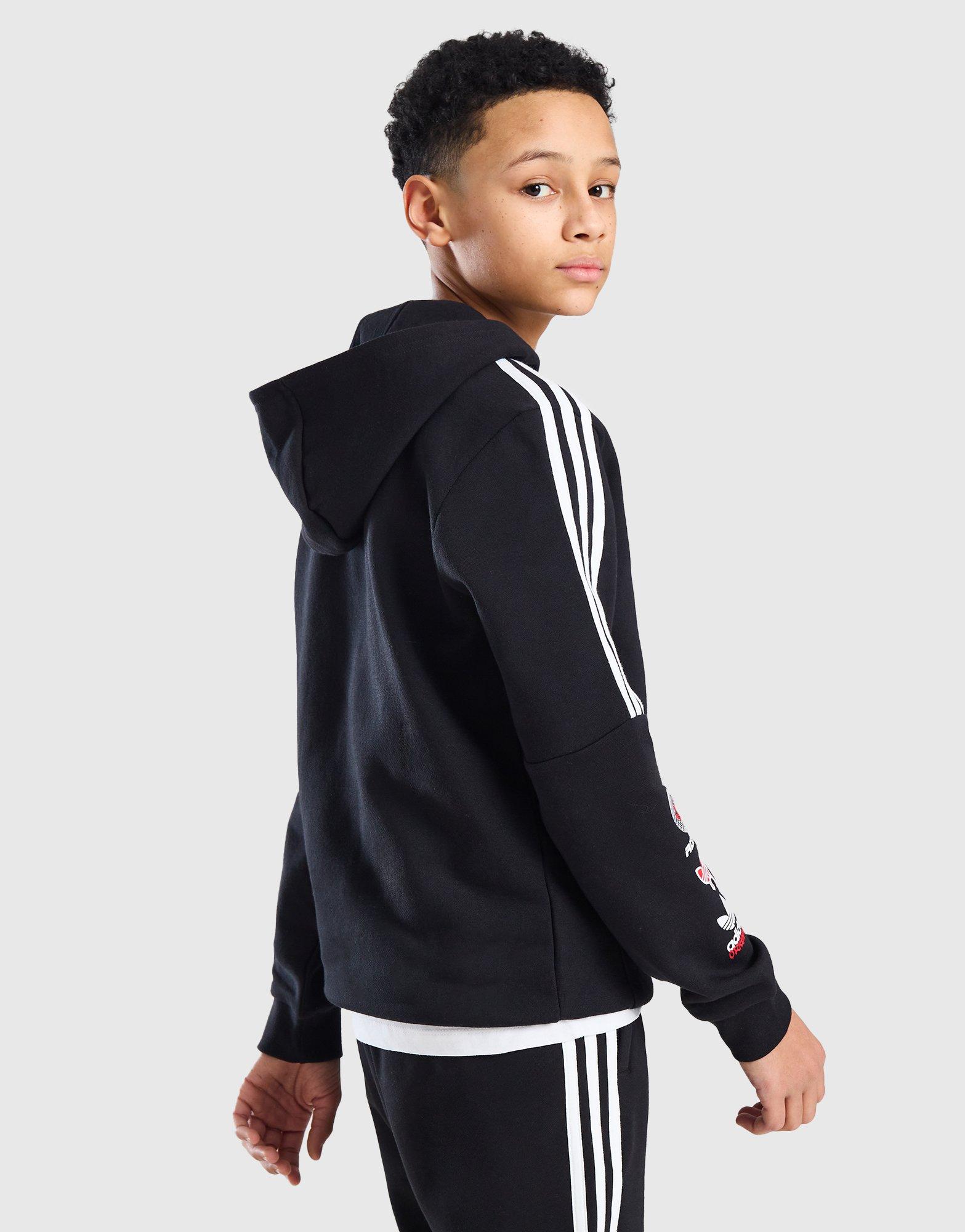 adidas Originals Sticker Overhead Hoodie Junior