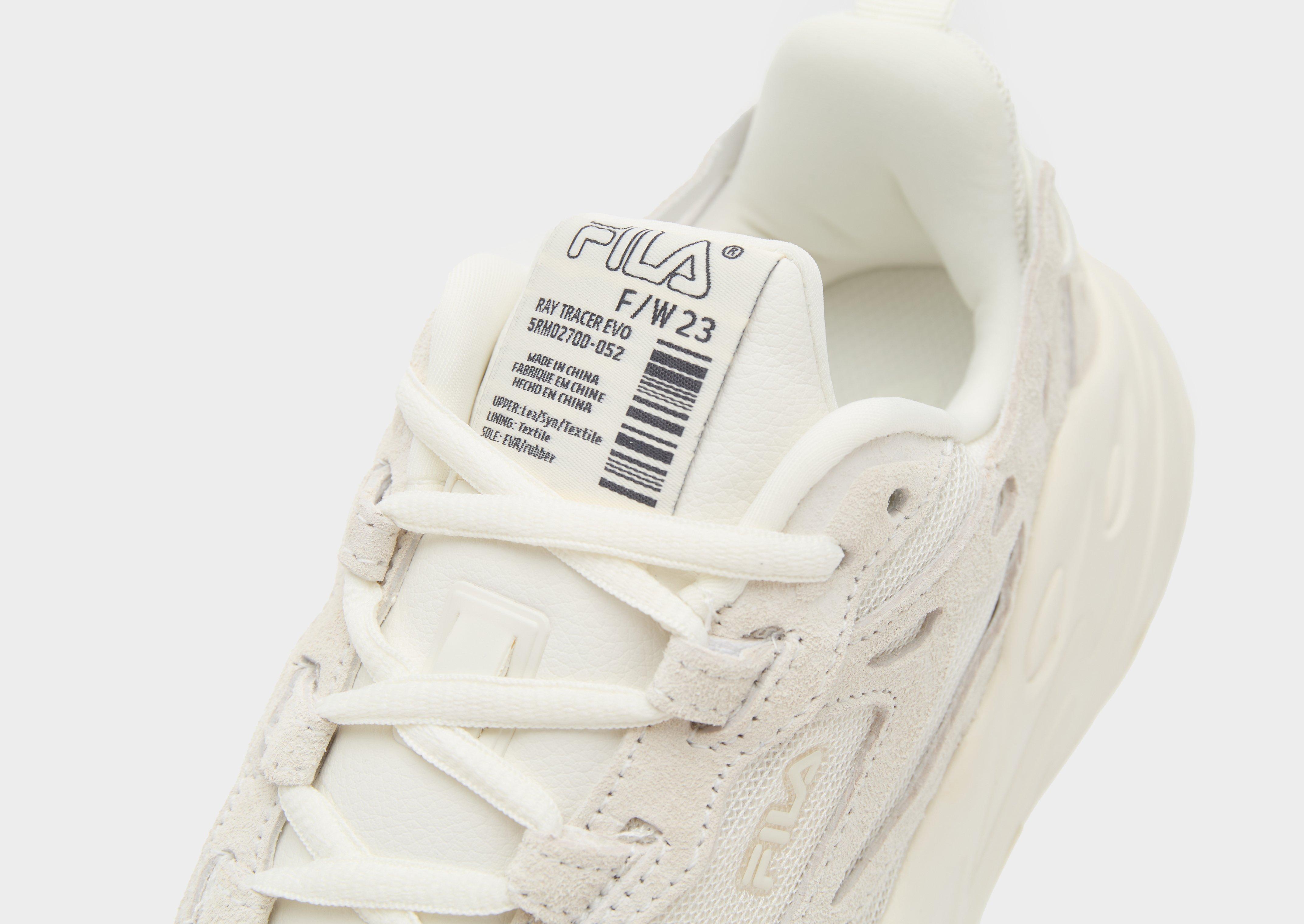 White Fila Ray Tracer Evo Women s JD Sports Global